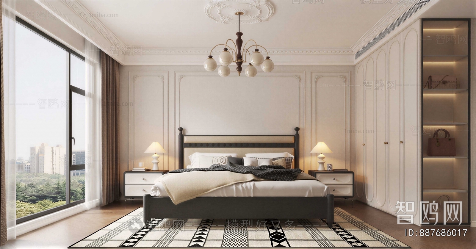 French Style Bedroom