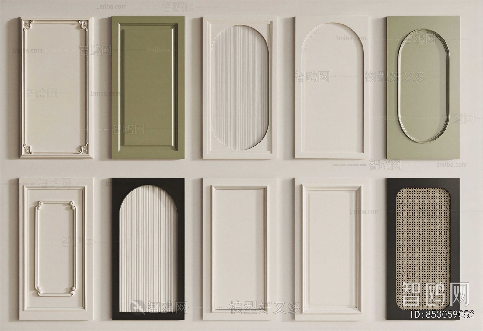 French Style Door Panel