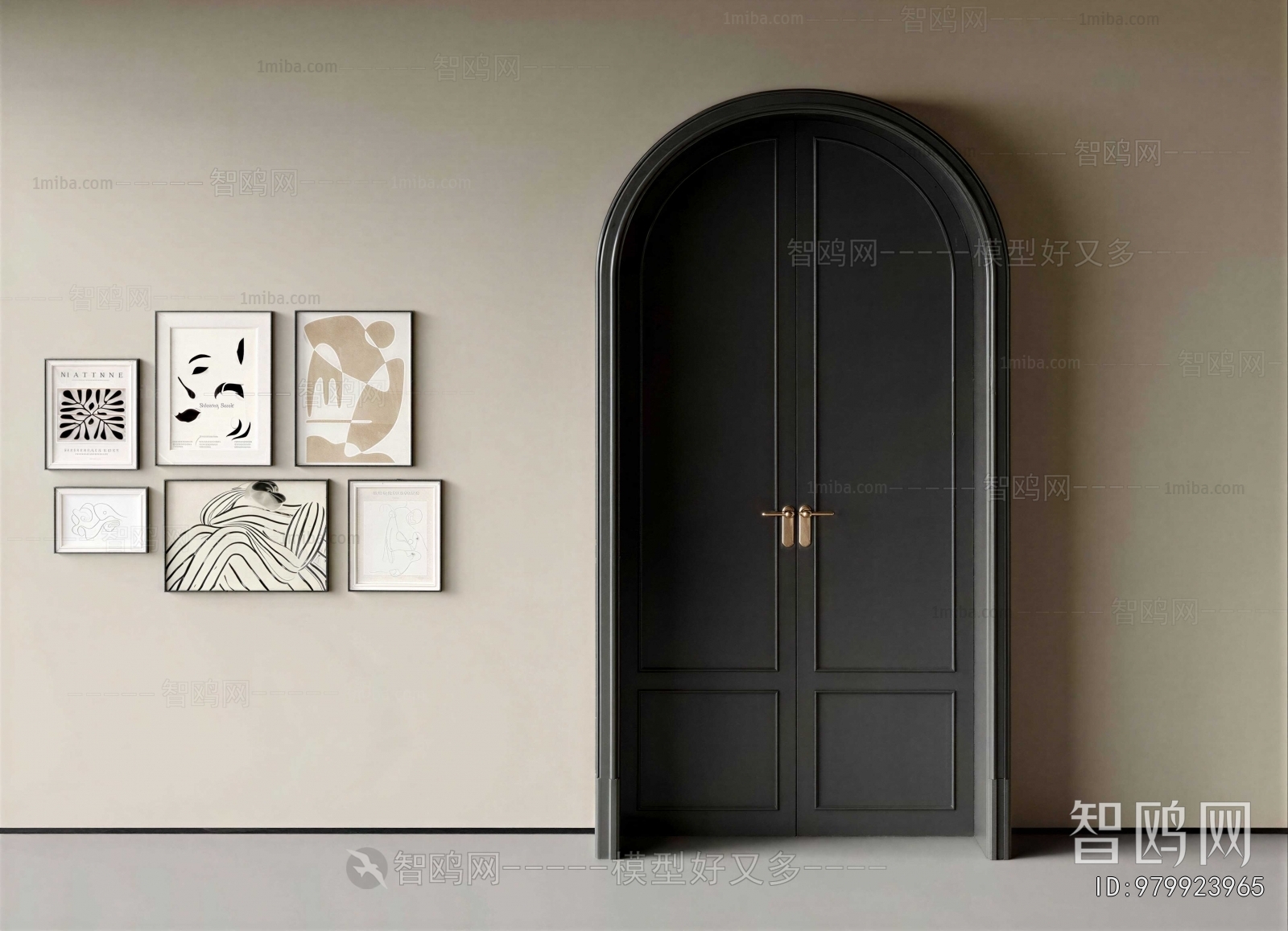 French Style Double Door