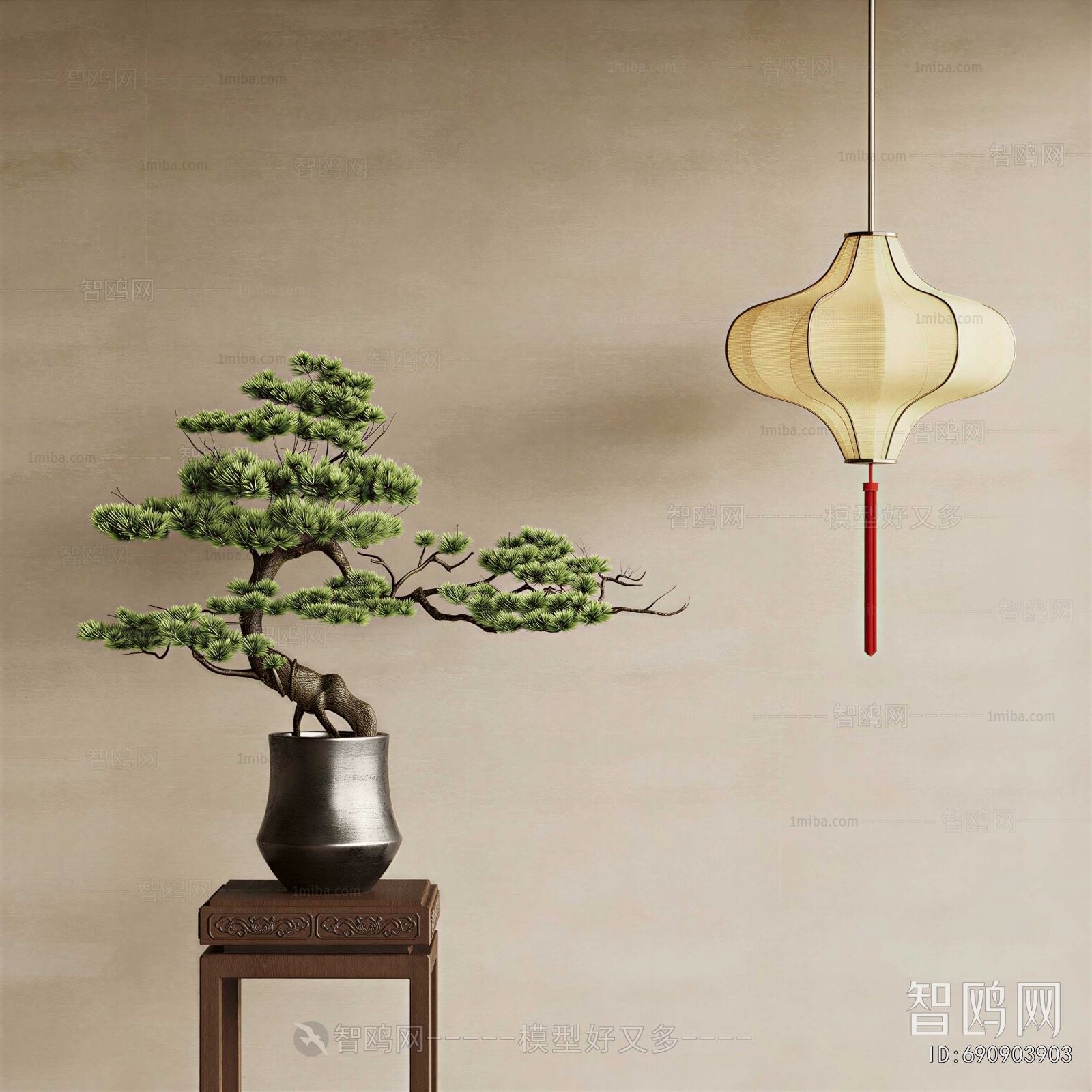 New Chinese Style Bonsai