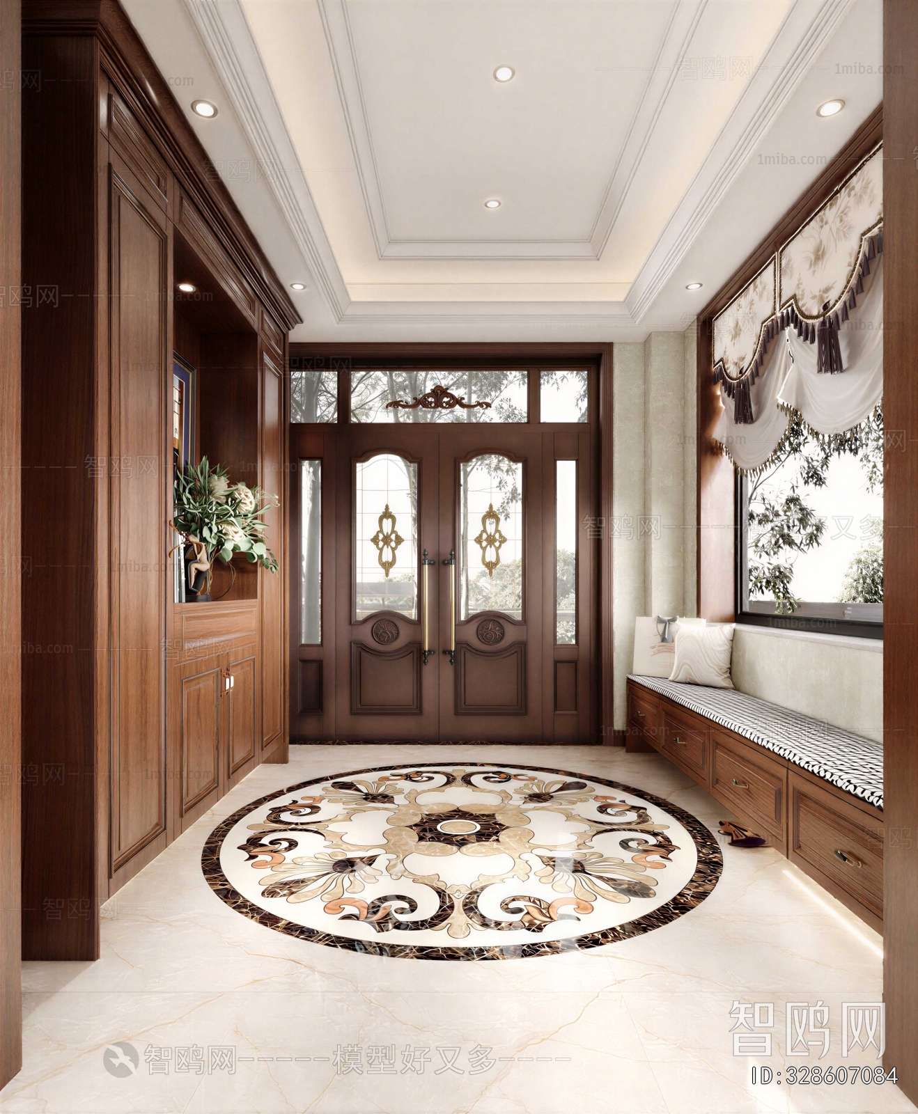 American Style Hallway