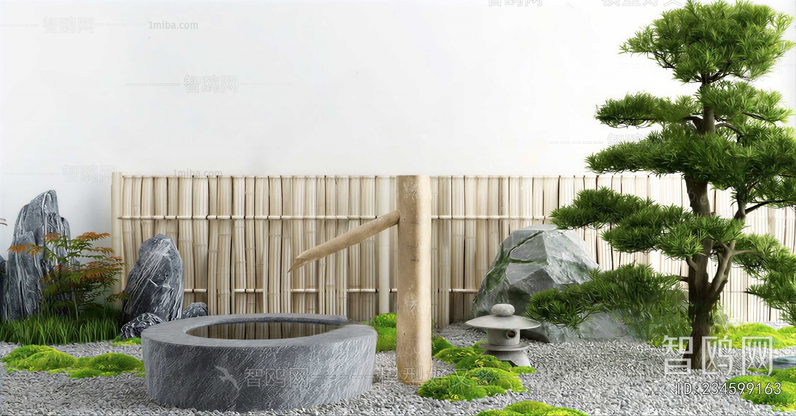 Japanese Style Courtyard/landscape