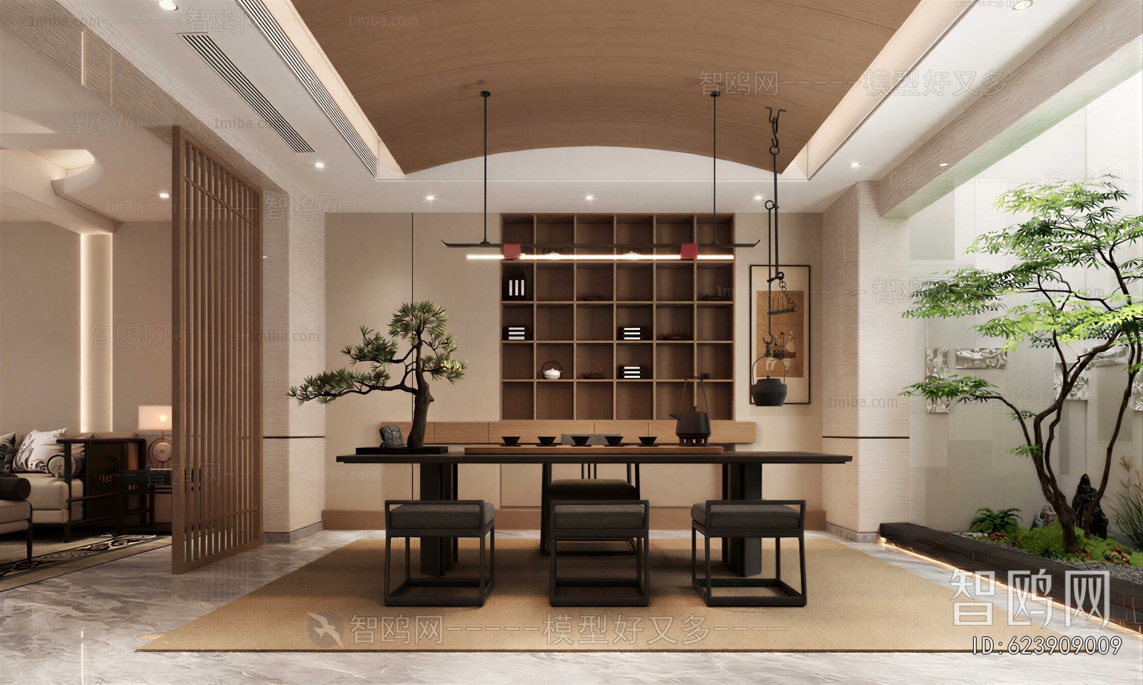 New Chinese Style Tea House