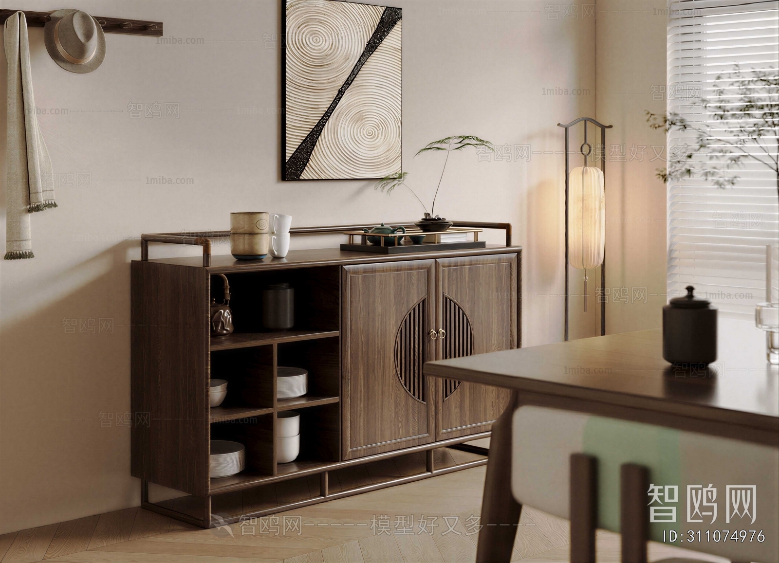 New Chinese Style Sideboard