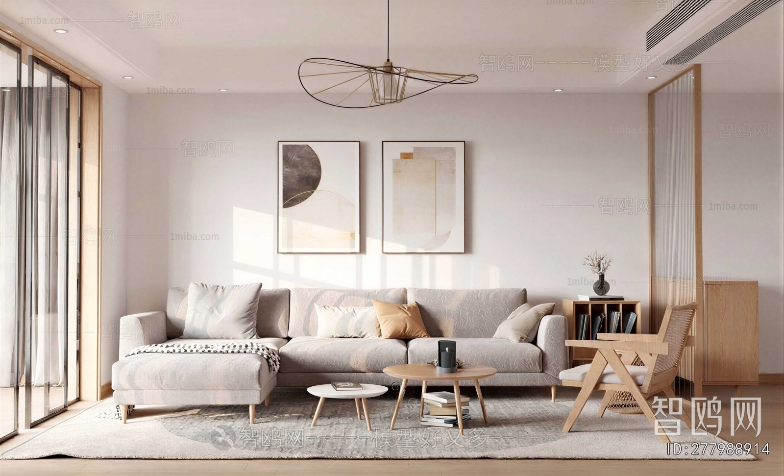 Nordic Style A Living Room