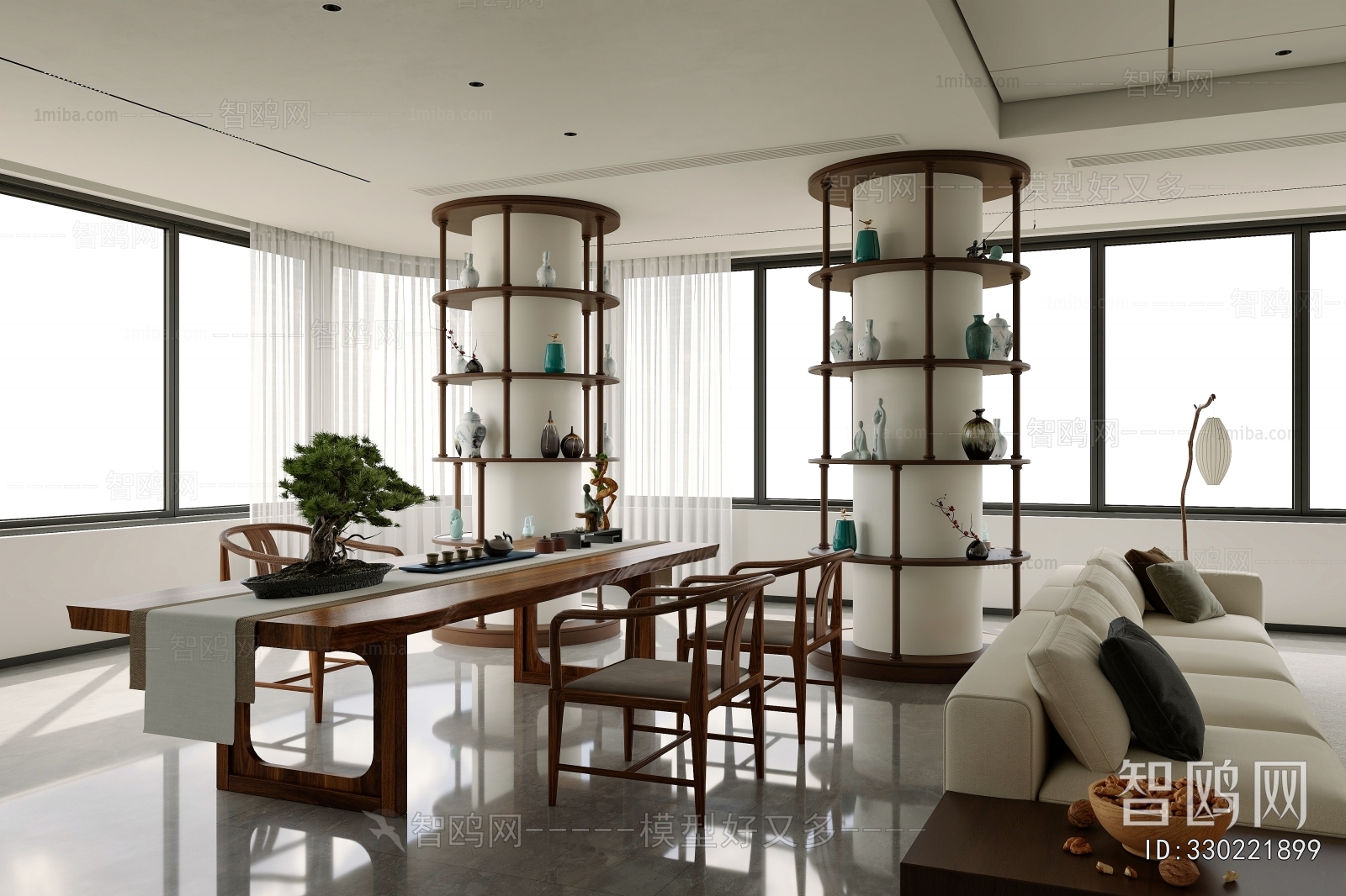 New Chinese Style Tea House