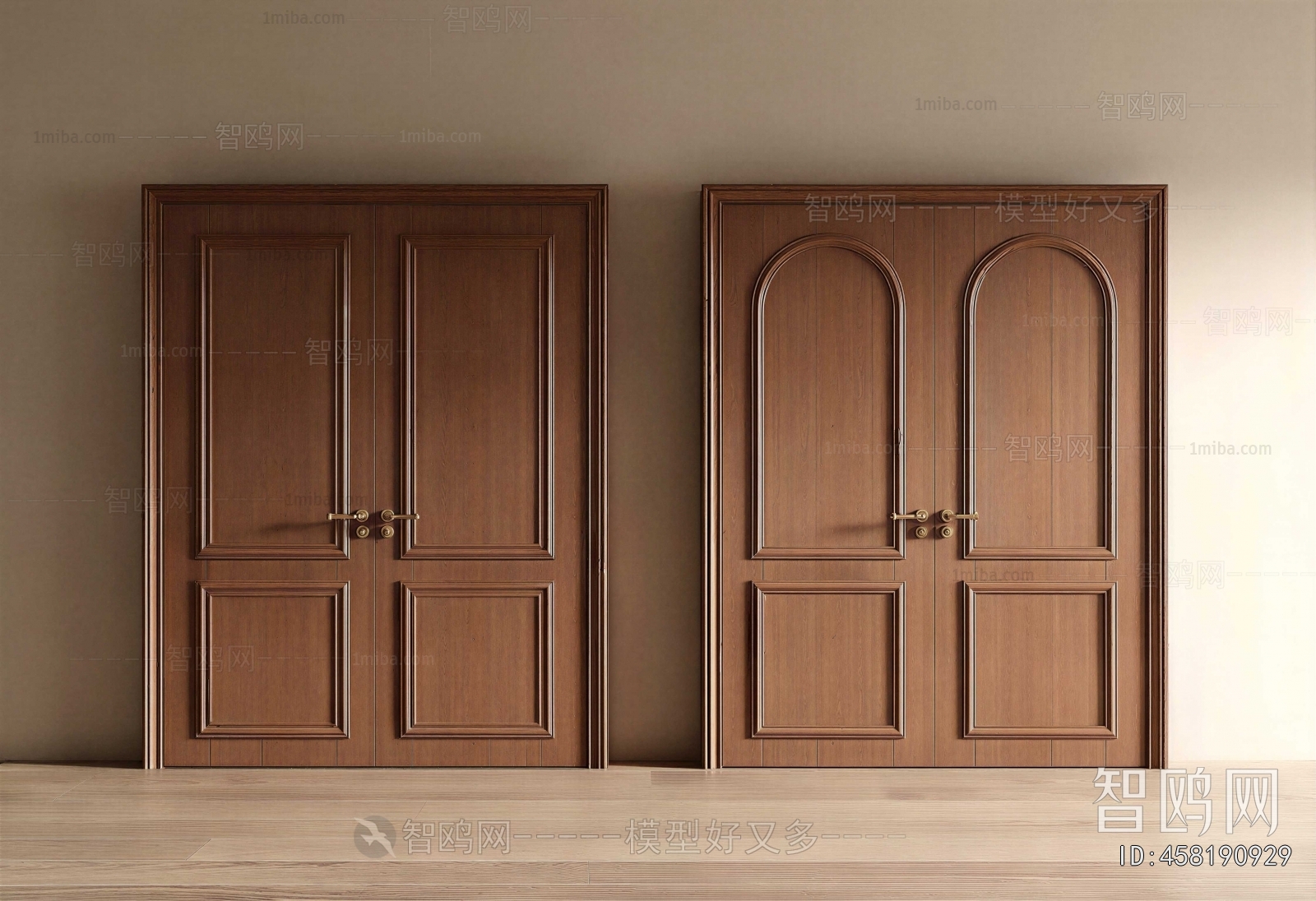 French Style Double Door