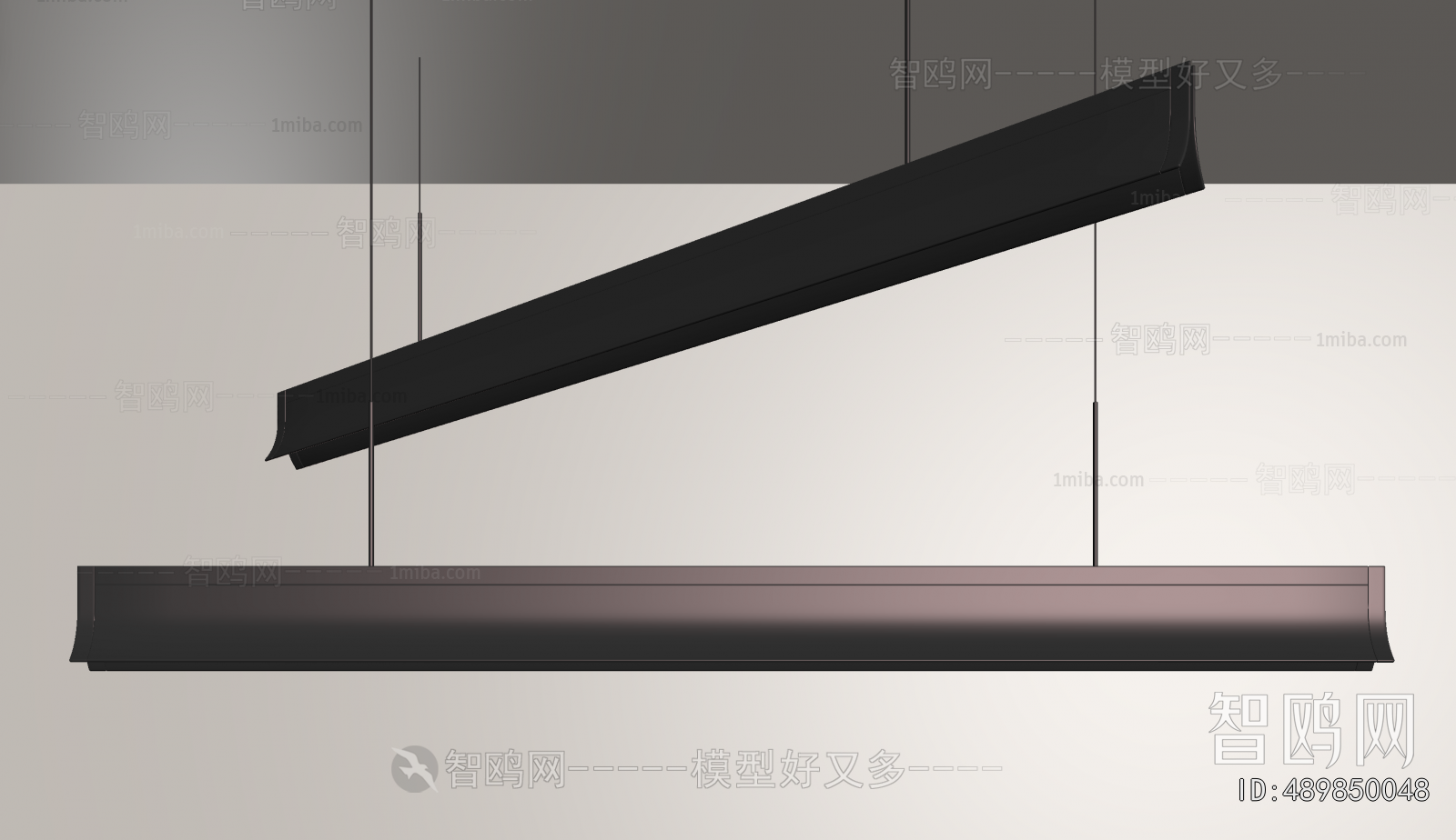 Modern Long Chandelier