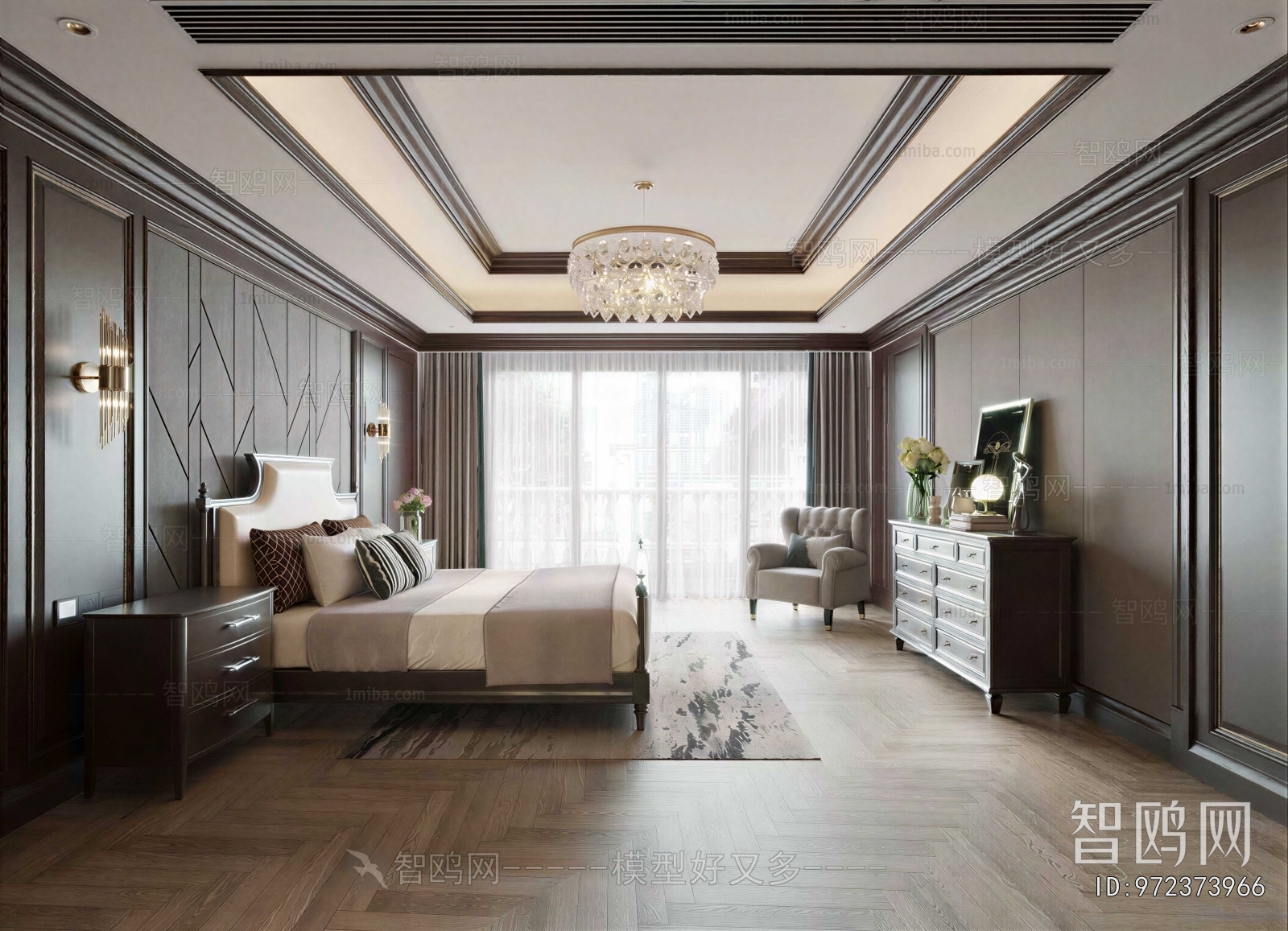 American Style Bedroom