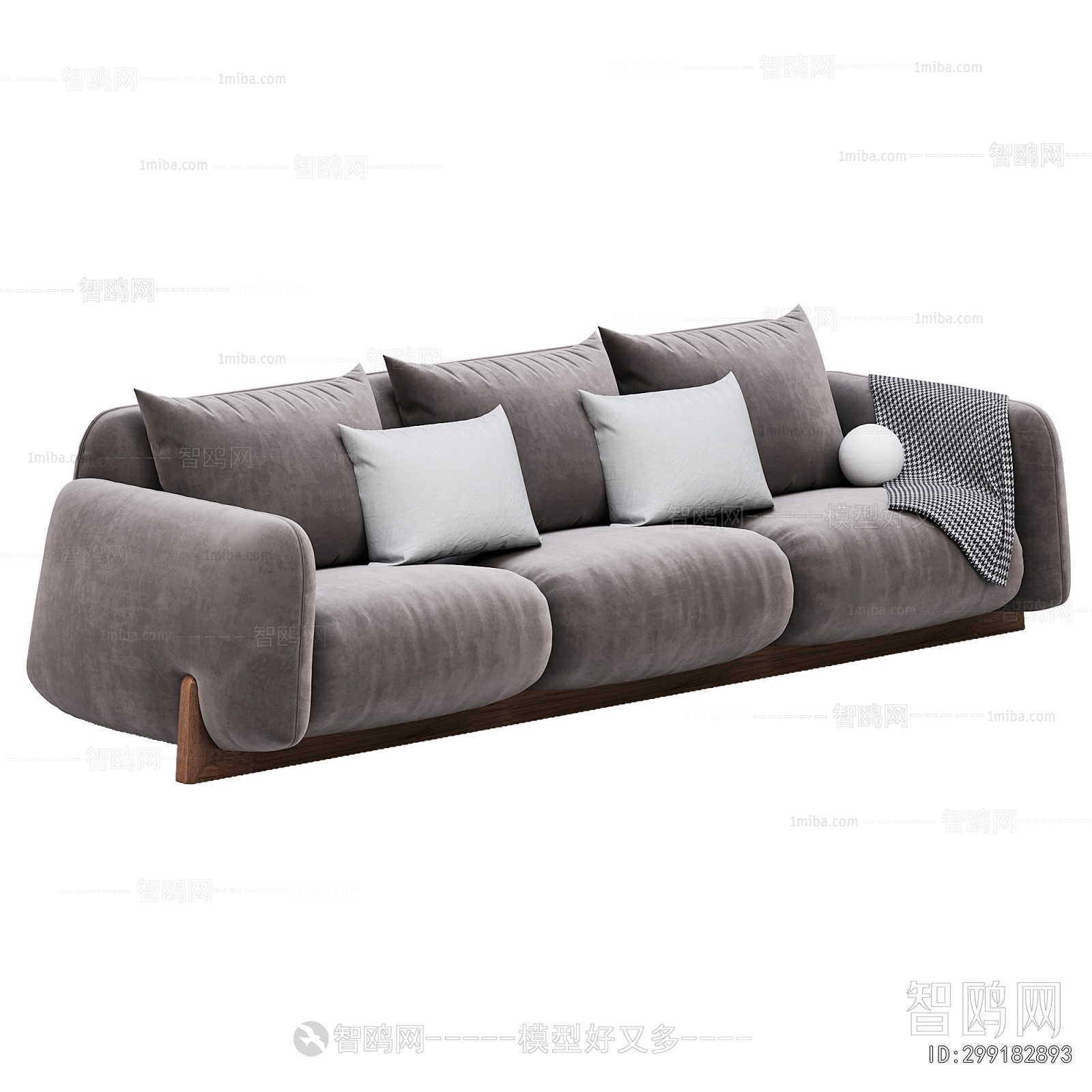 Modern Three-seat Sofa