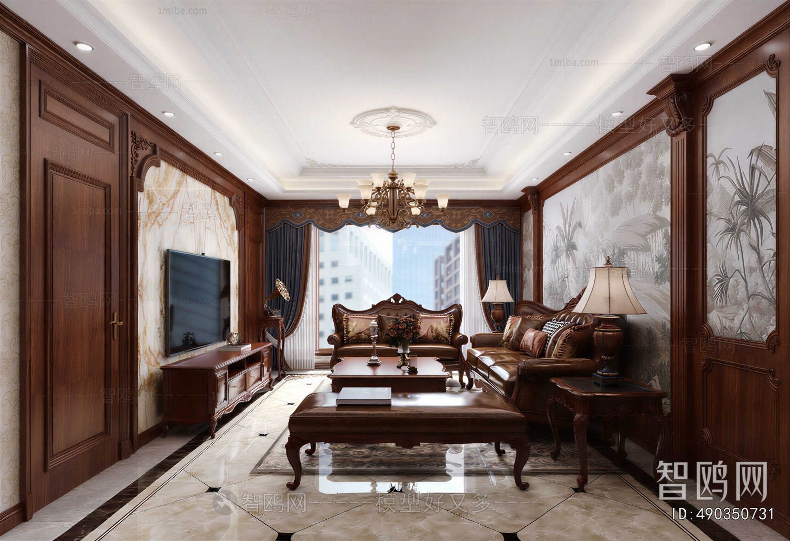 European Style A Living Room