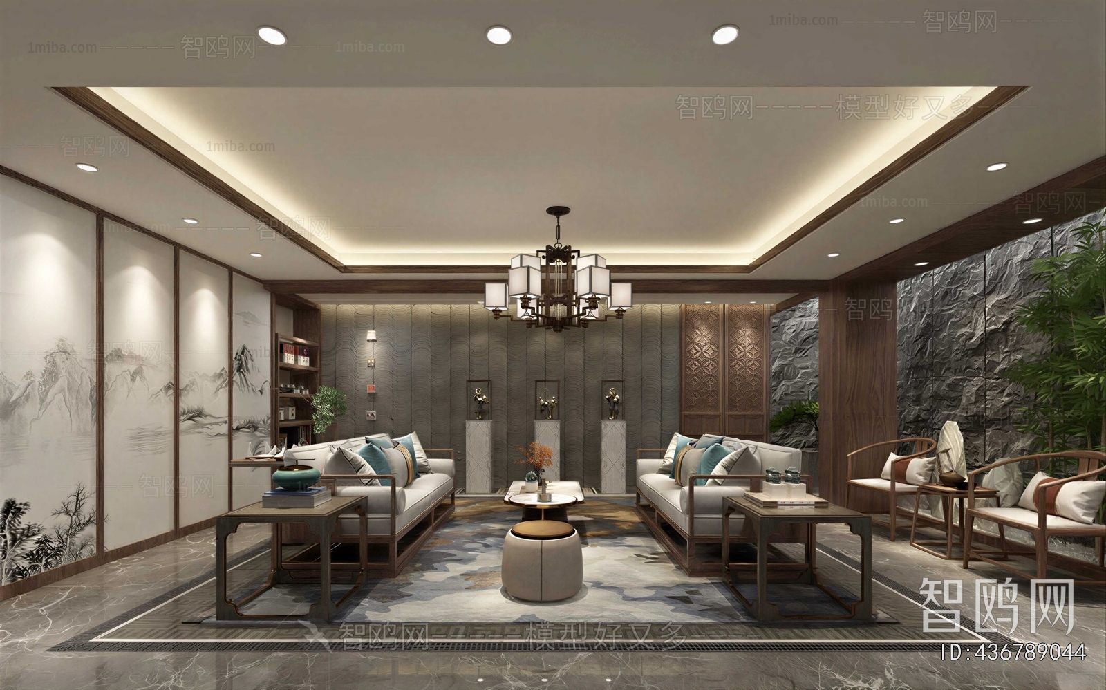 New Chinese Style Club Space