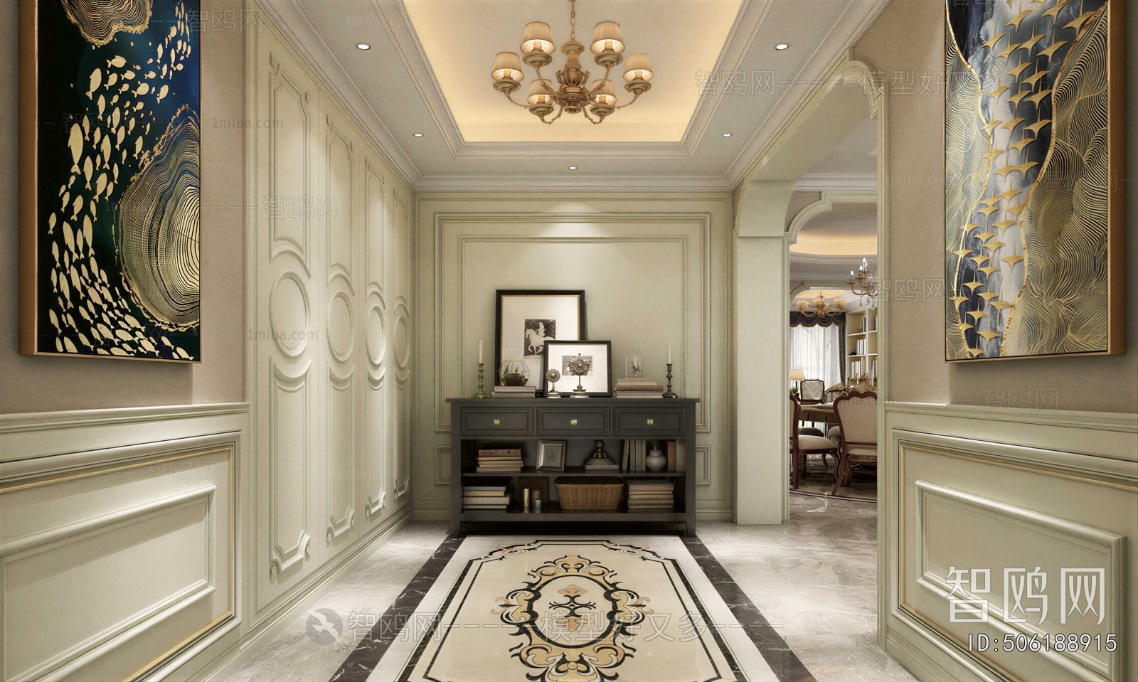 European Style Hallway