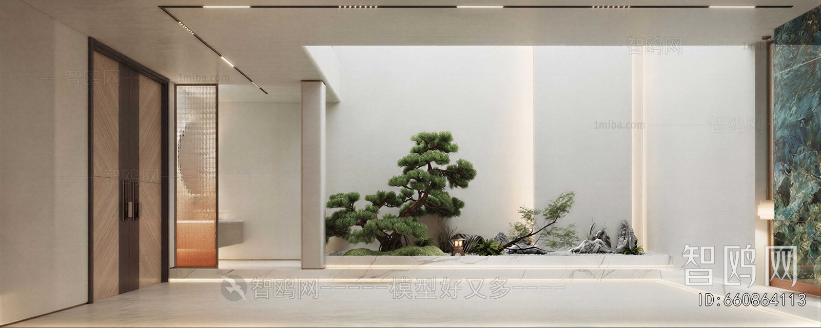 New Chinese Style Plant Landscaping