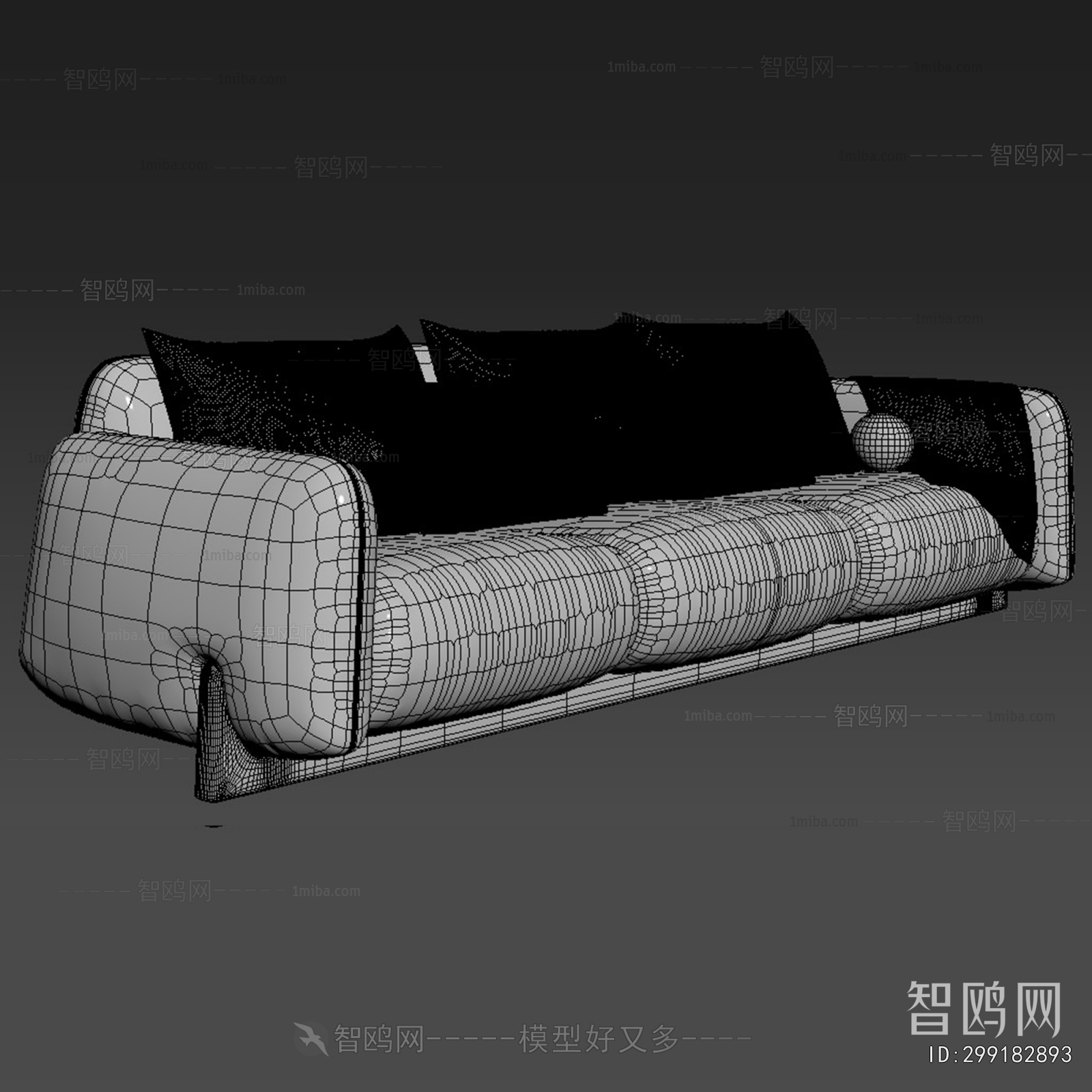 Modern Three-seat Sofa