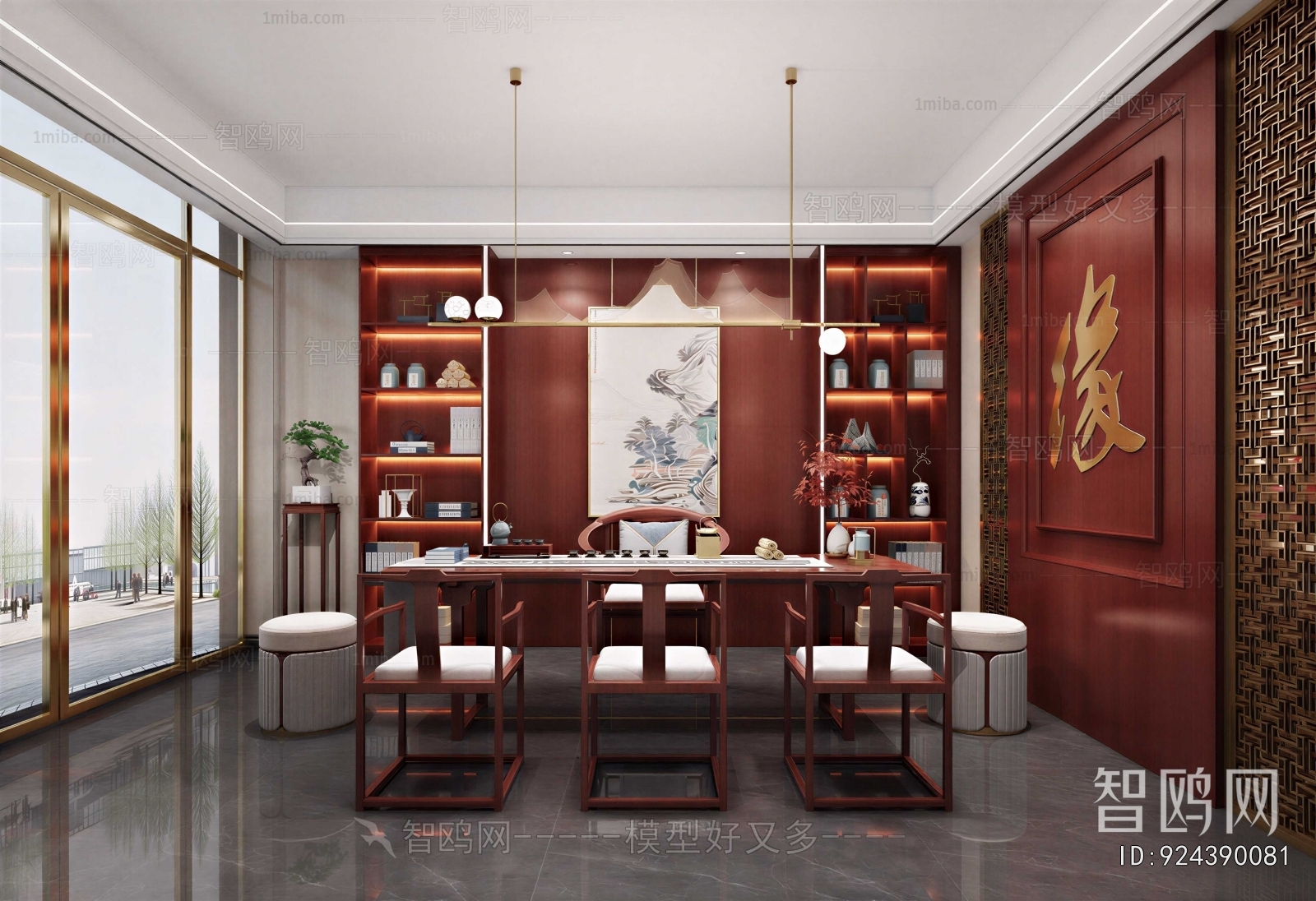 New Chinese Style Tea House