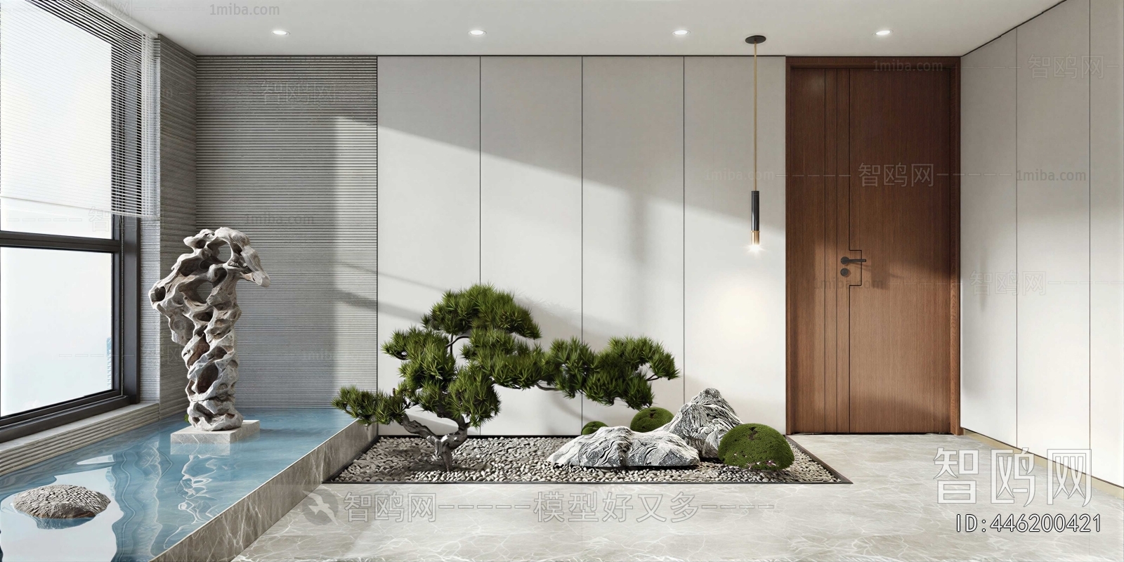 New Chinese Style Plant Landscaping