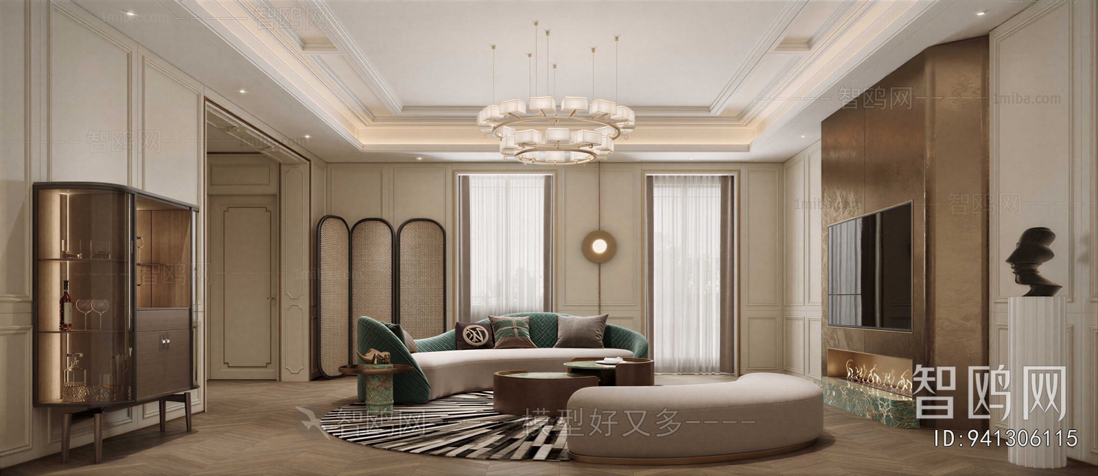 French Style A Living Room