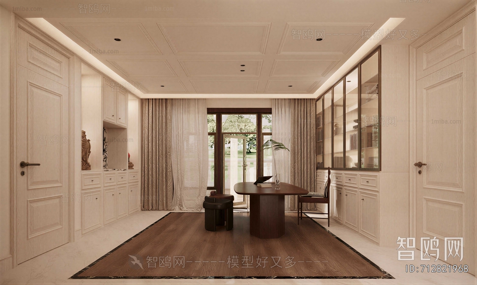 American Style Study Space