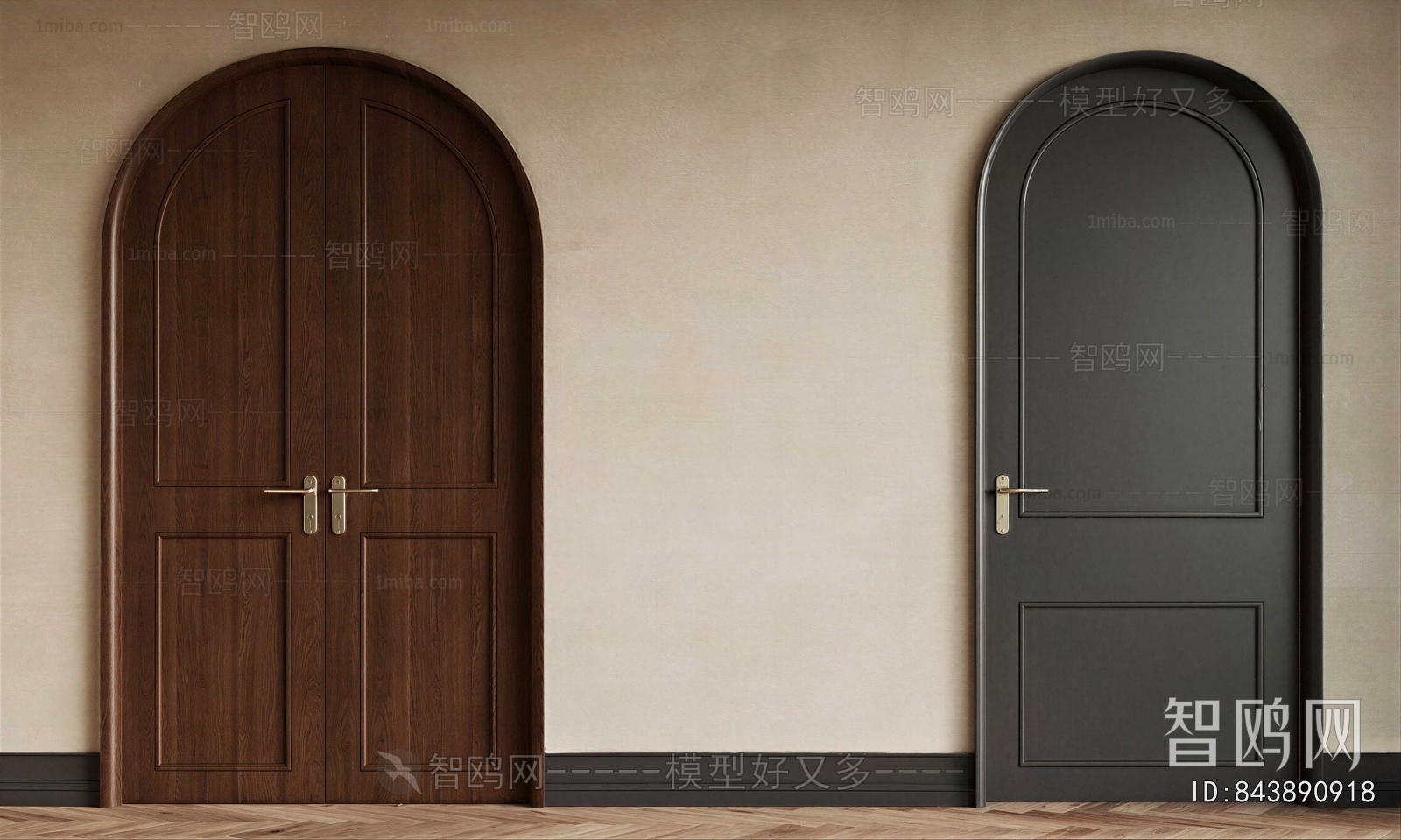 French Style Single Door