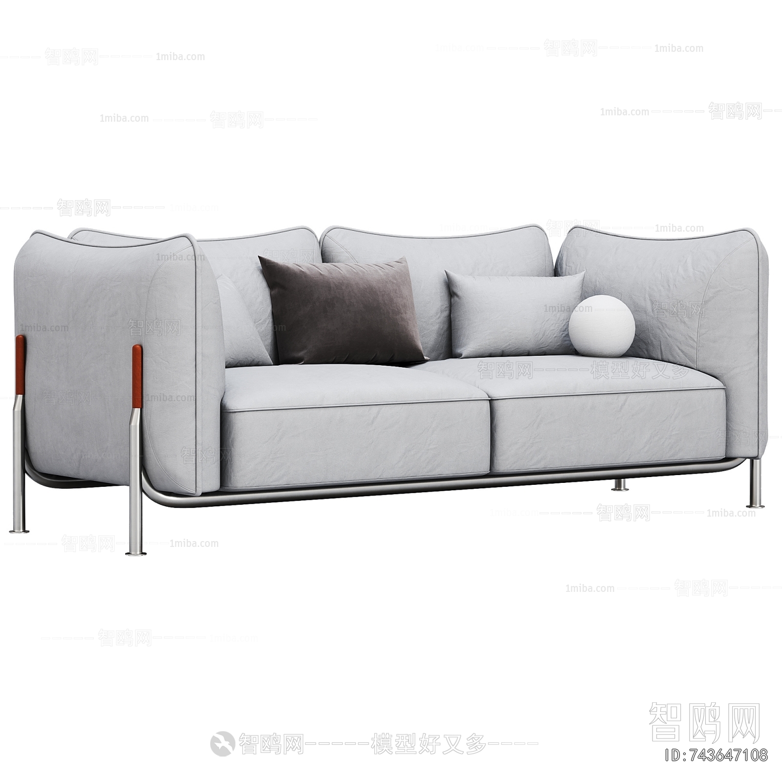 Modern Multi Person Sofa