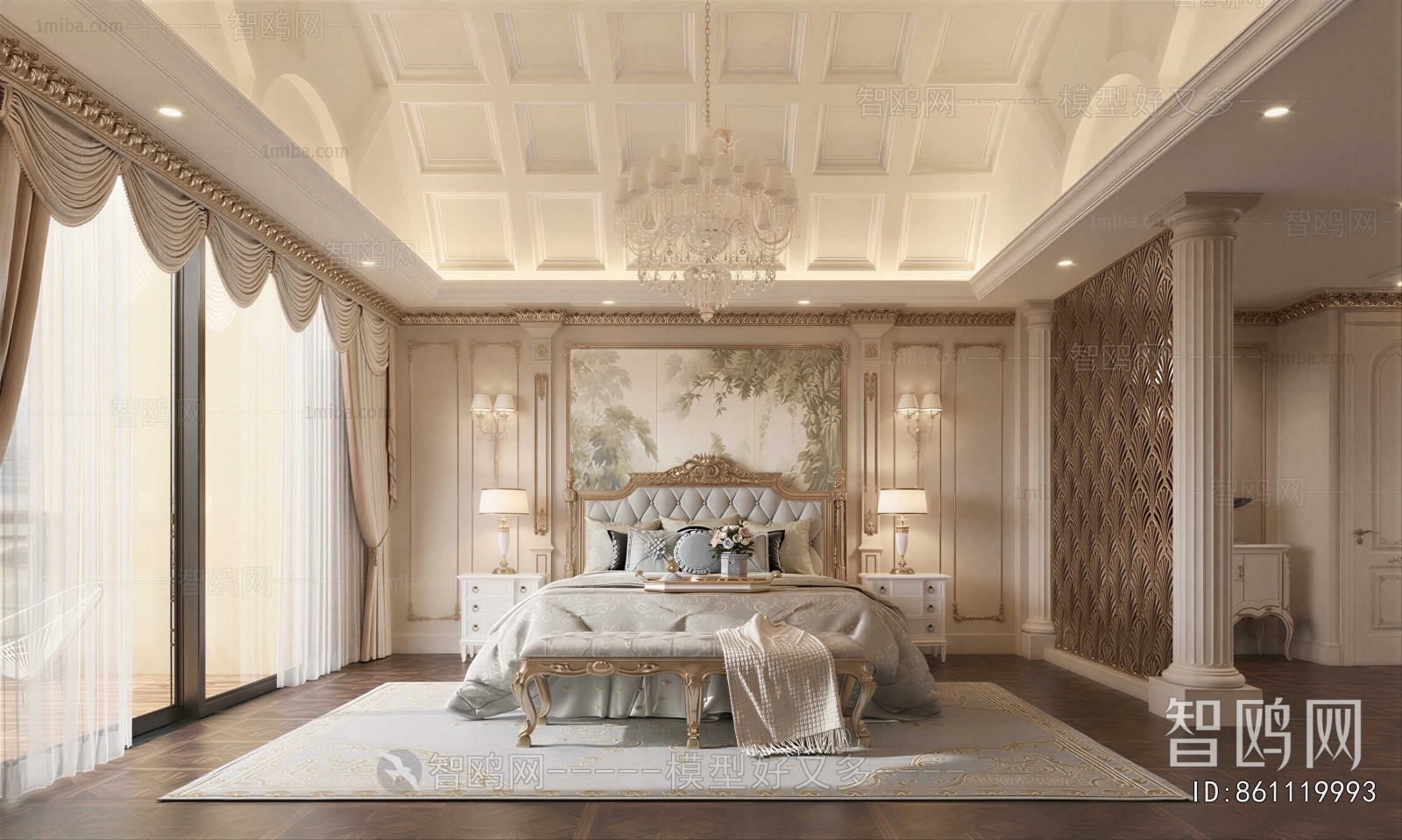 European Style Bedroom
