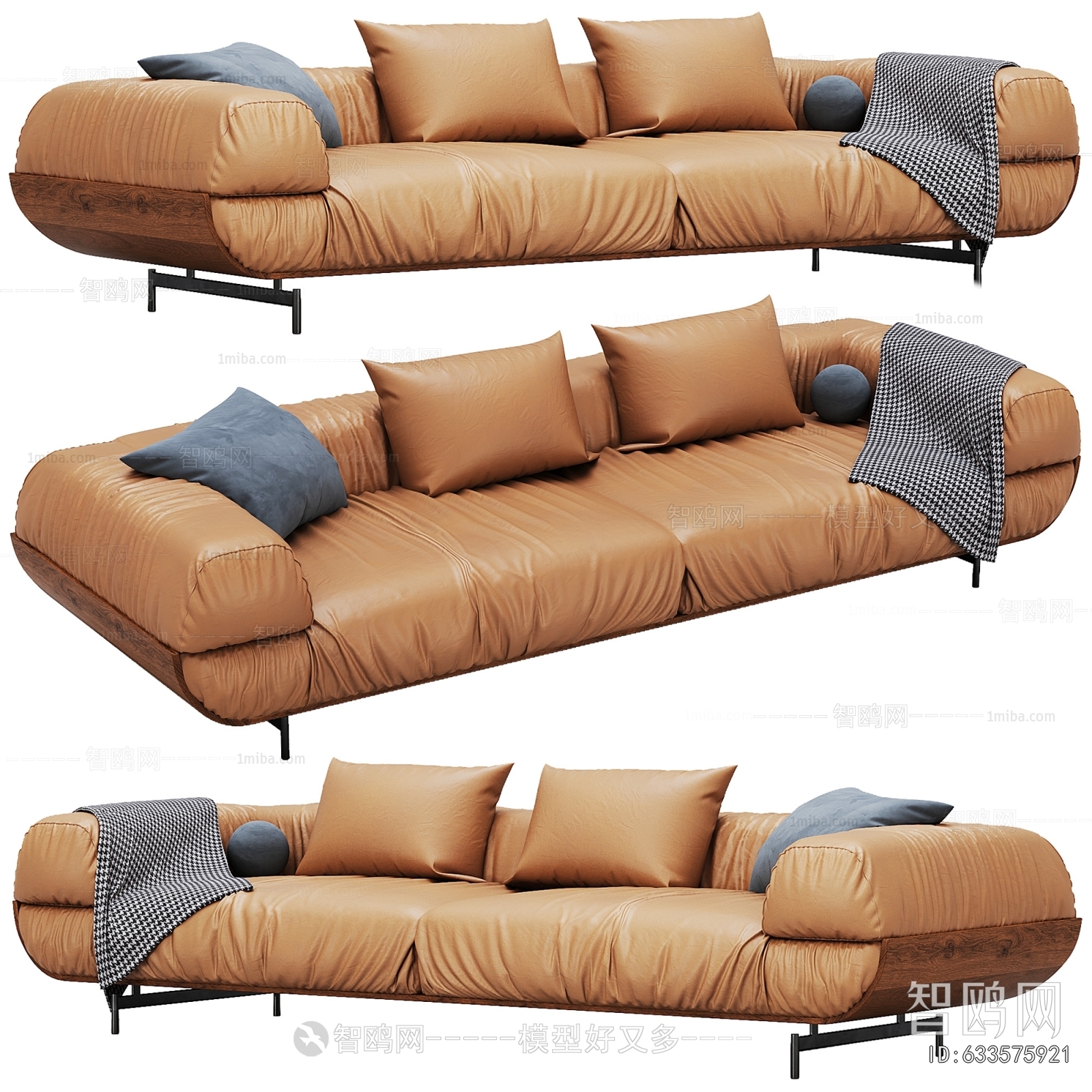 Modern Multi Person Sofa