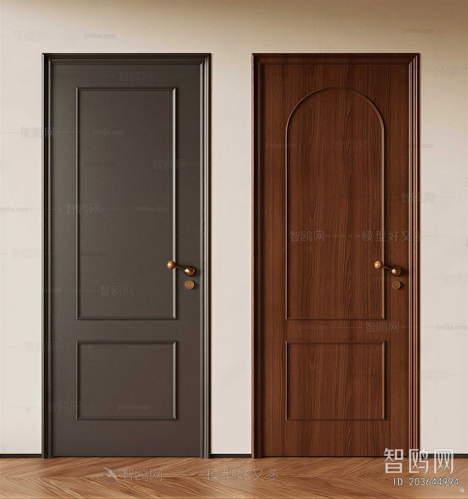 American Style Single Door
