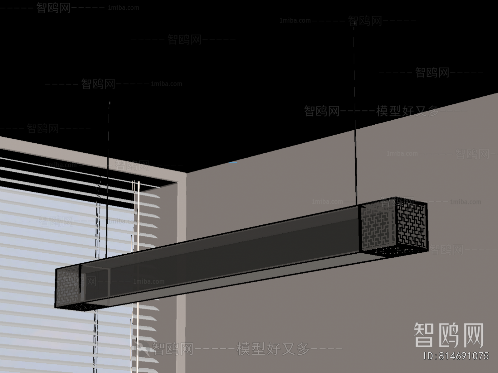 Modern Long Chandelier