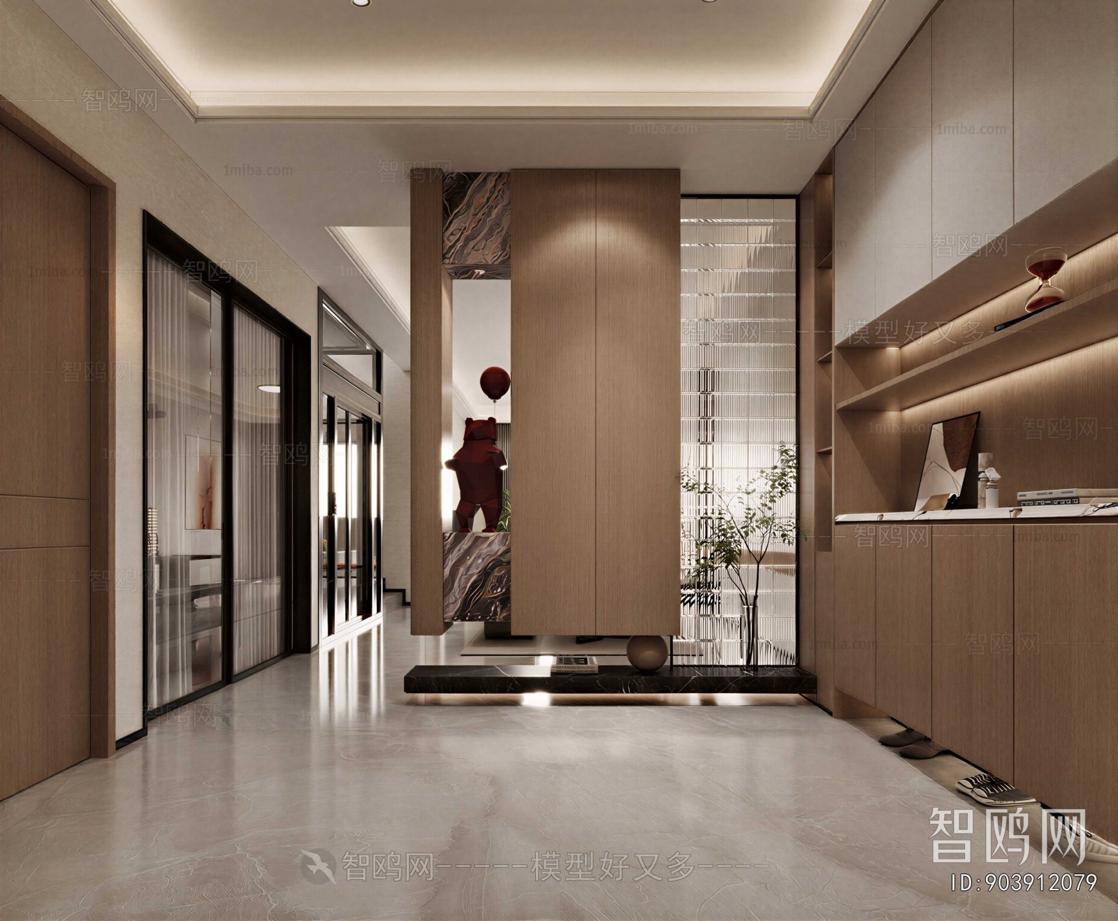 Modern Hallway
