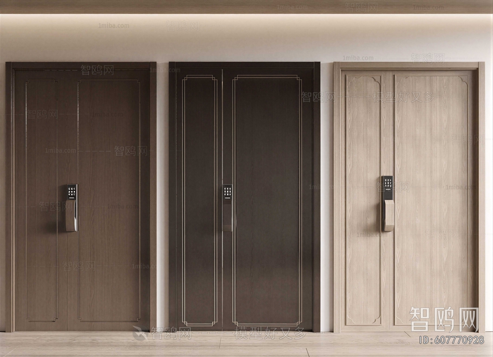 New Chinese Style Entrance Door