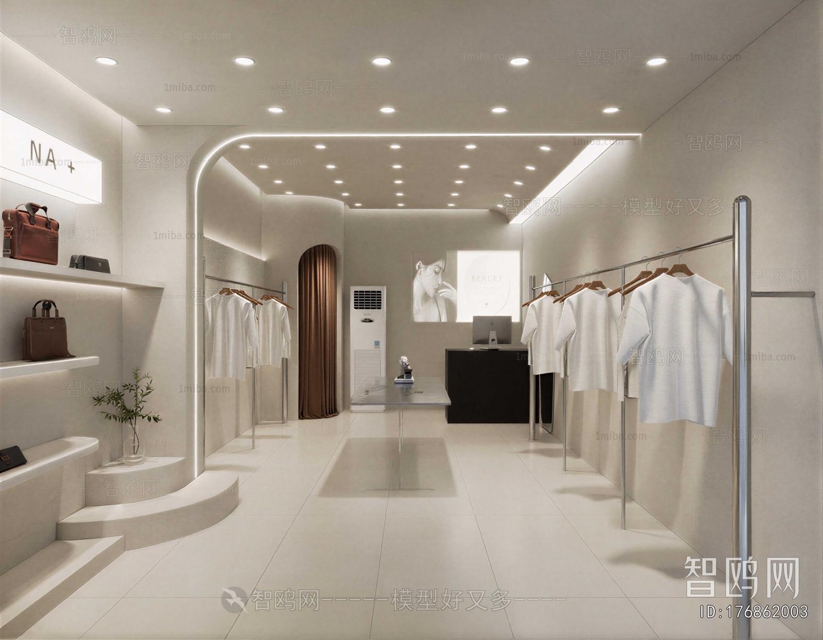 Modern Clothing Store