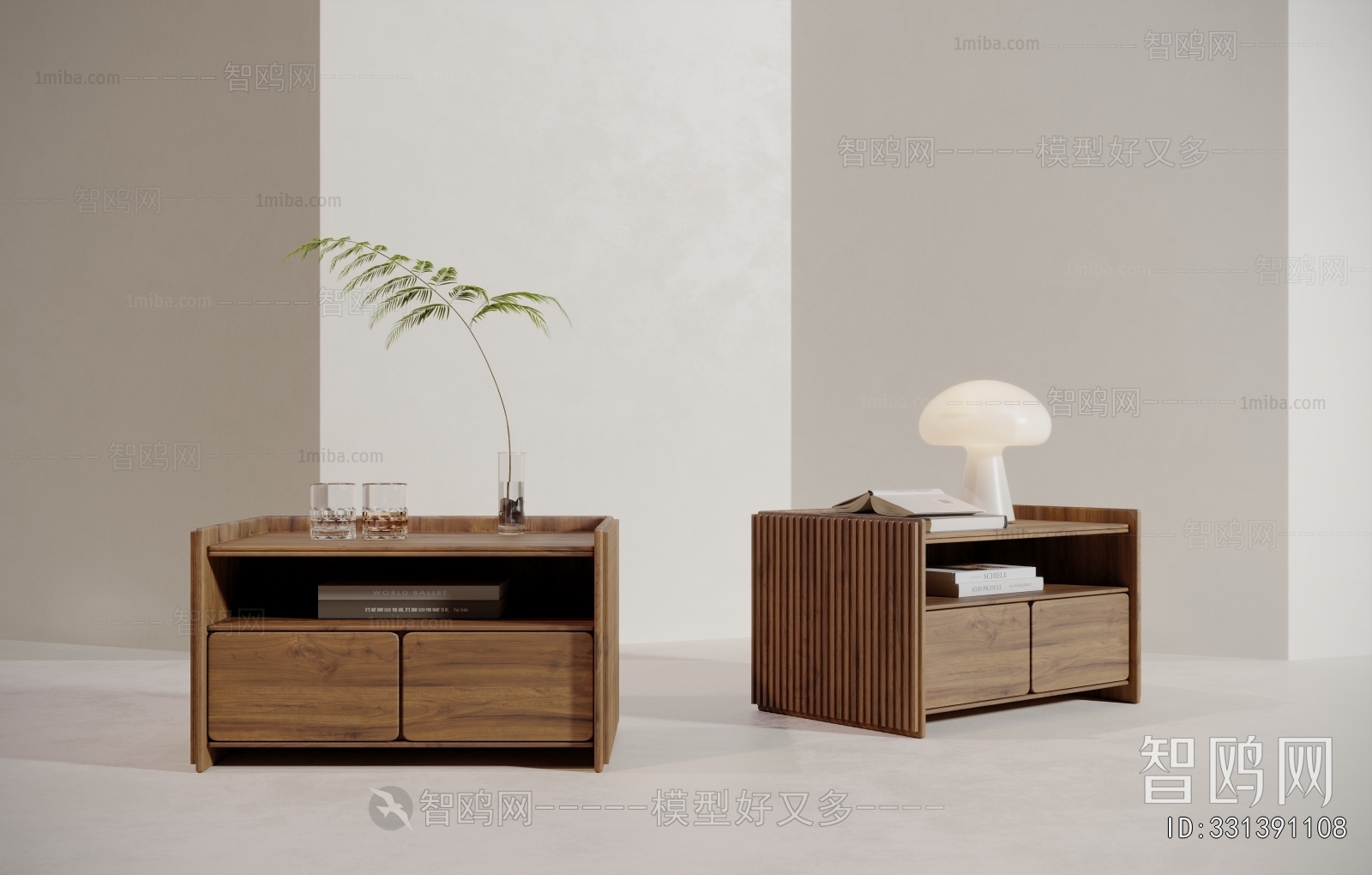 Modern Bedside Cupboard