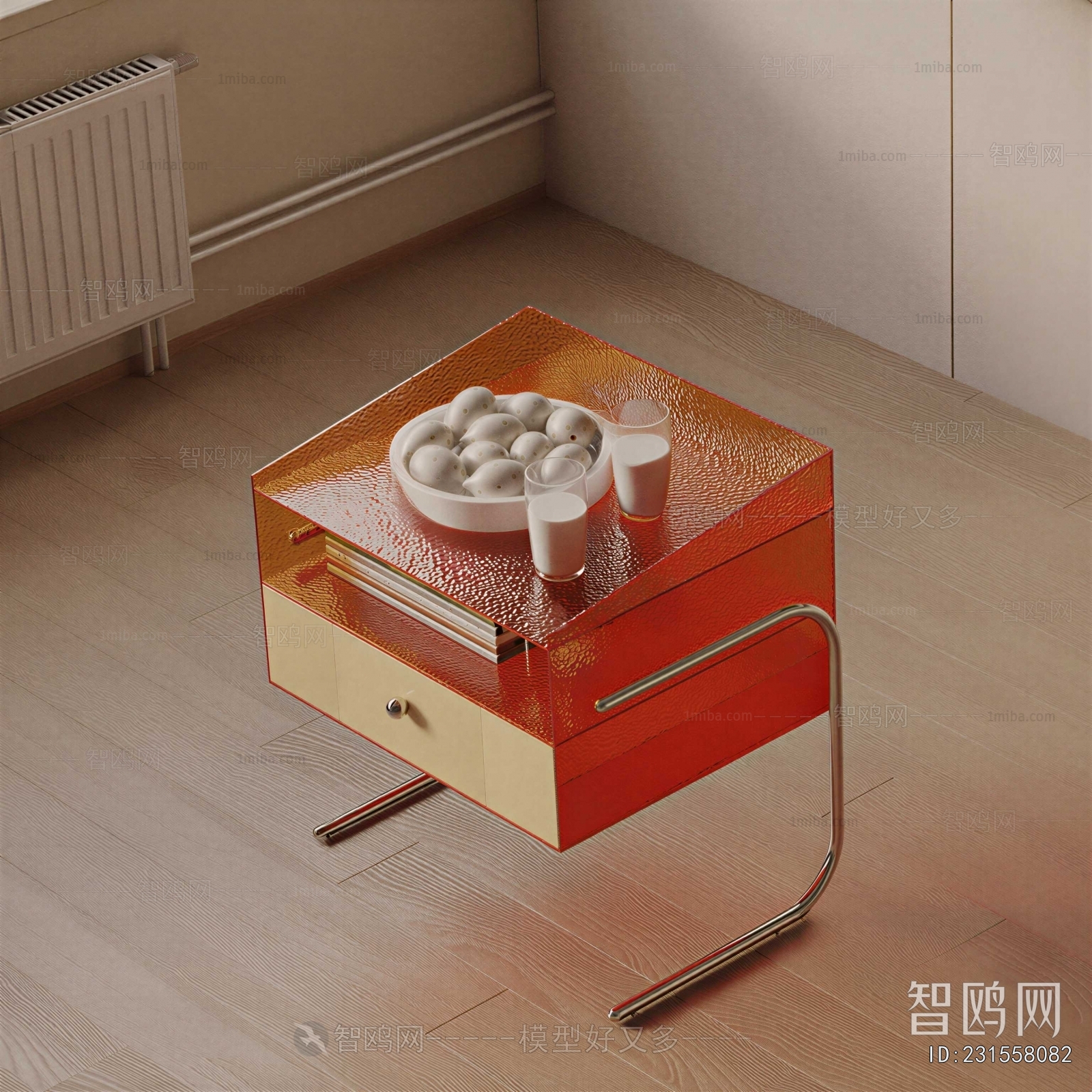 Modern Bedside Cupboard