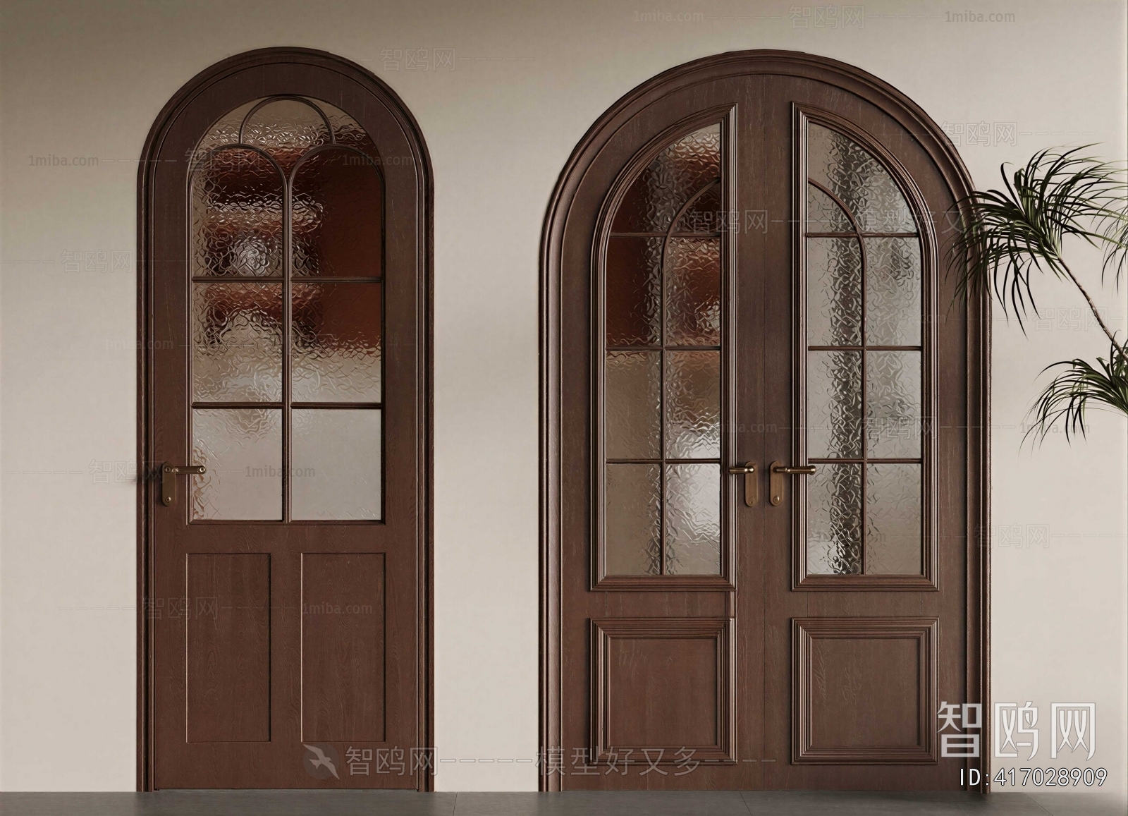 French Style Double Door