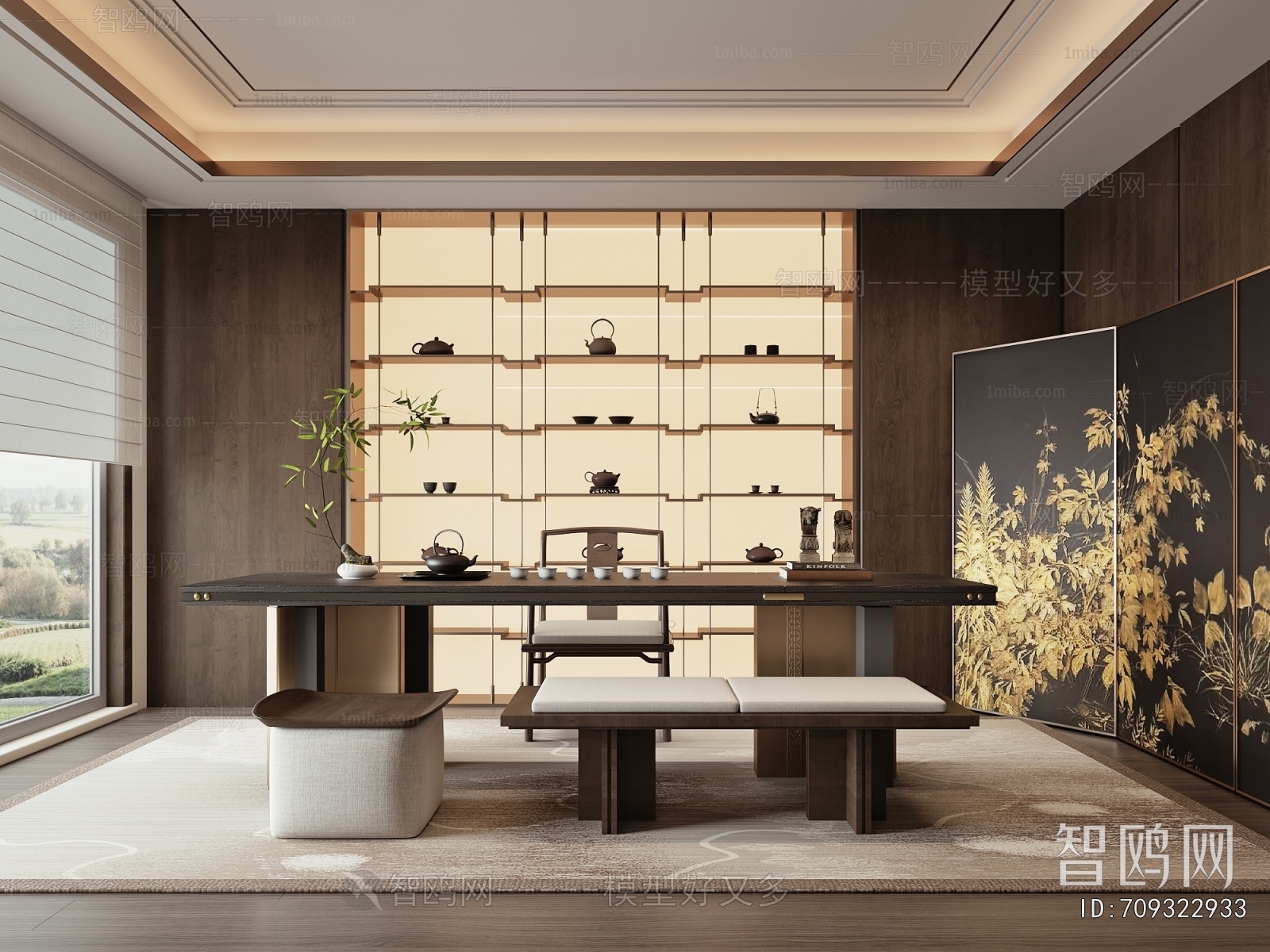 New Chinese Style Tea House