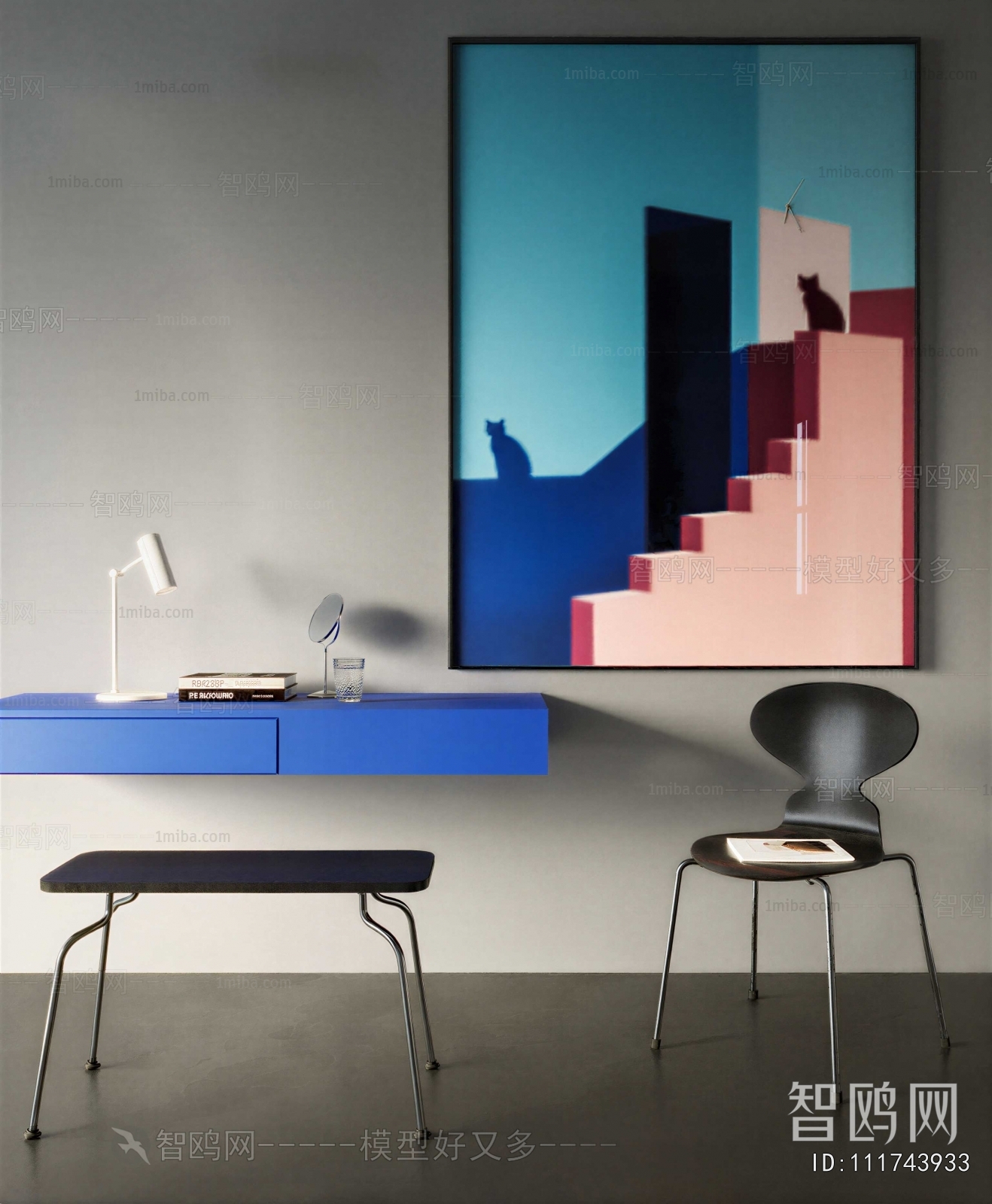 Modern Computer Desk And Chair