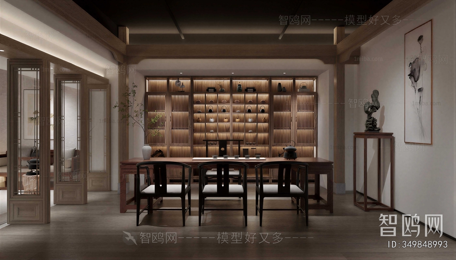 New Chinese Style Tea House