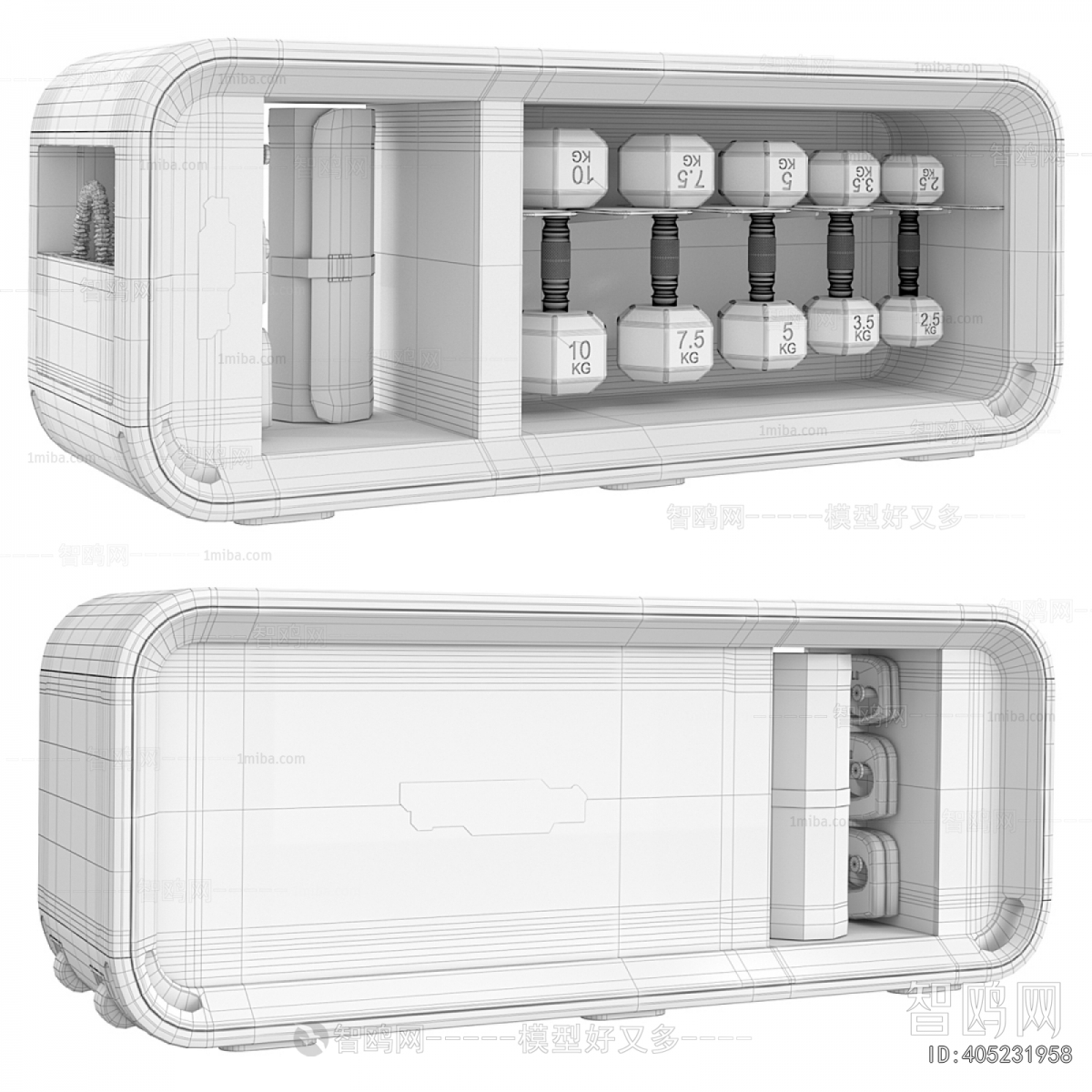 Modern Fitness Equipment