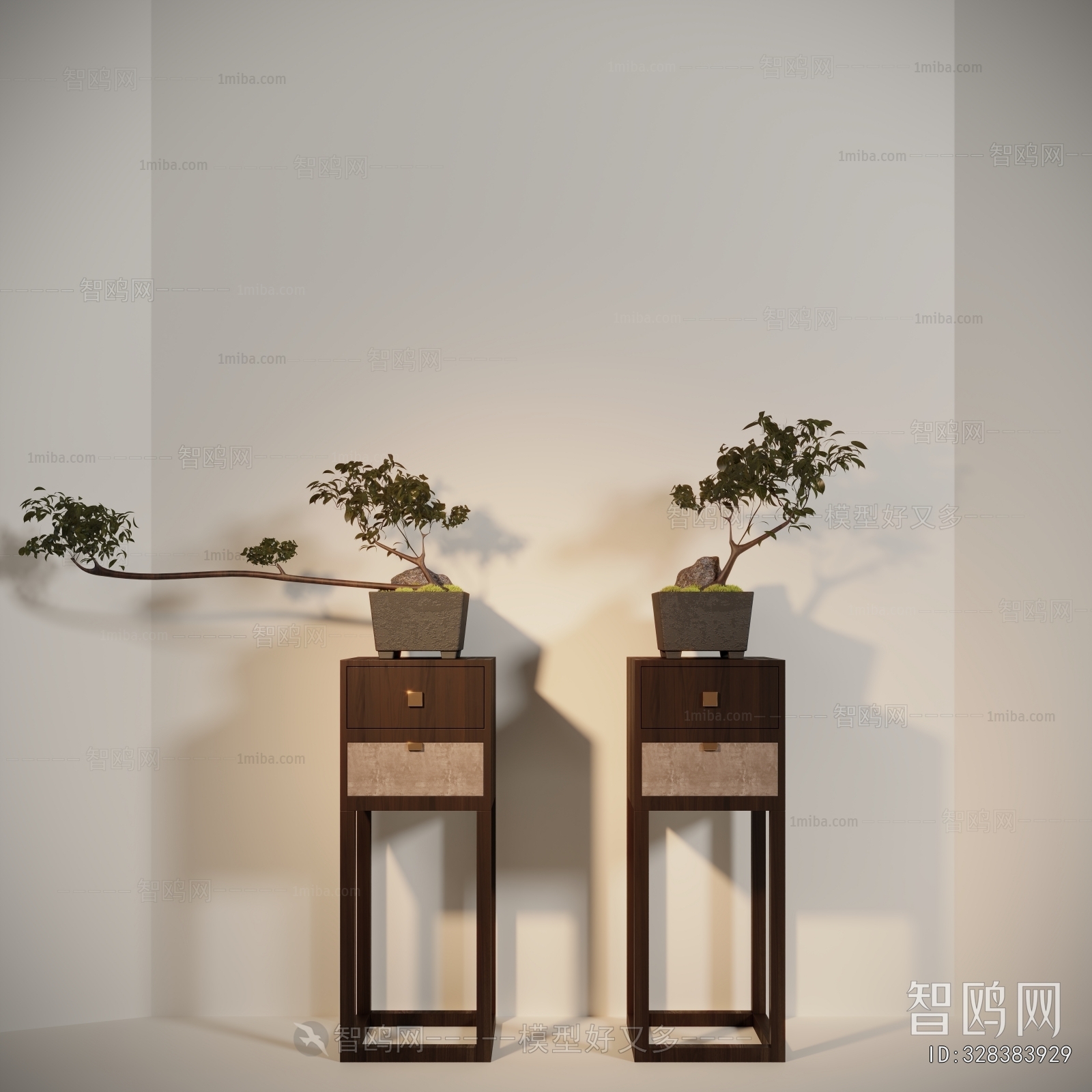 New Chinese Style Bonsai