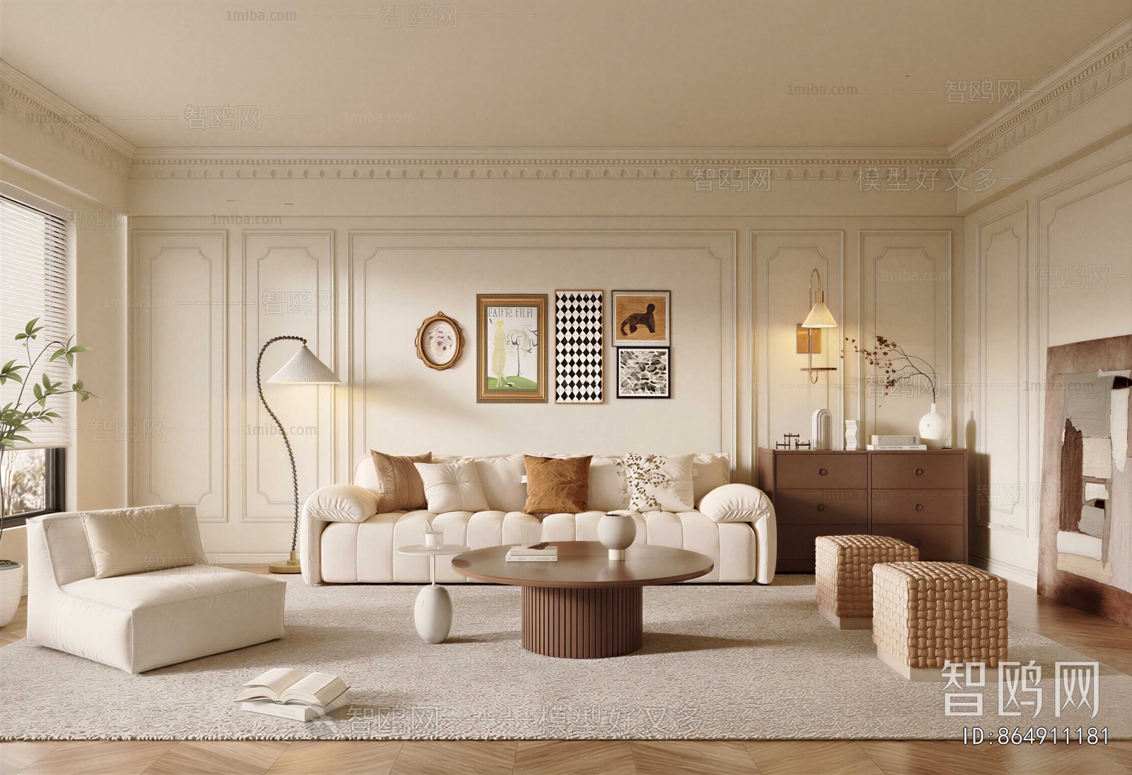 French Style A Living Room