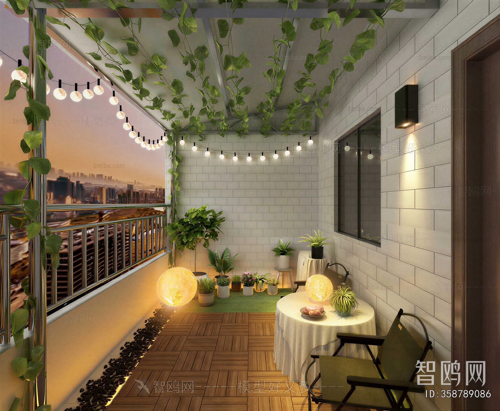 Modern Leisure Balcony