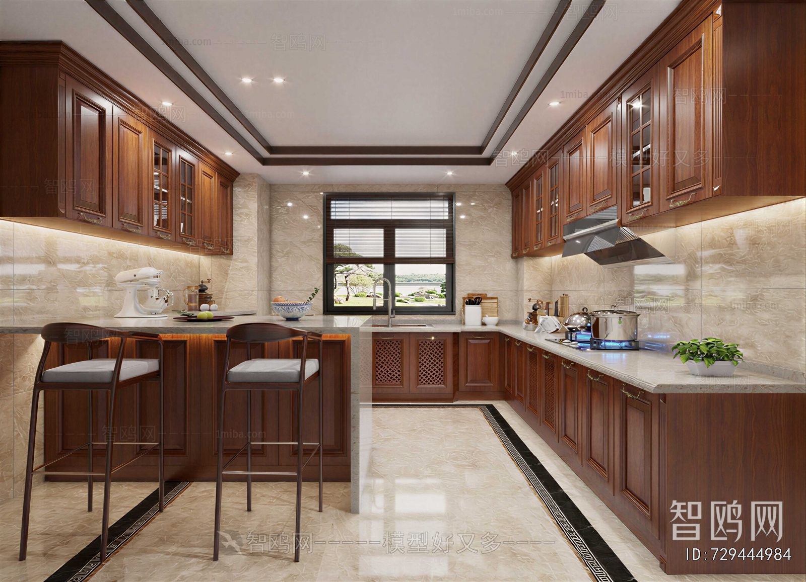 New Chinese Style The Kitchen