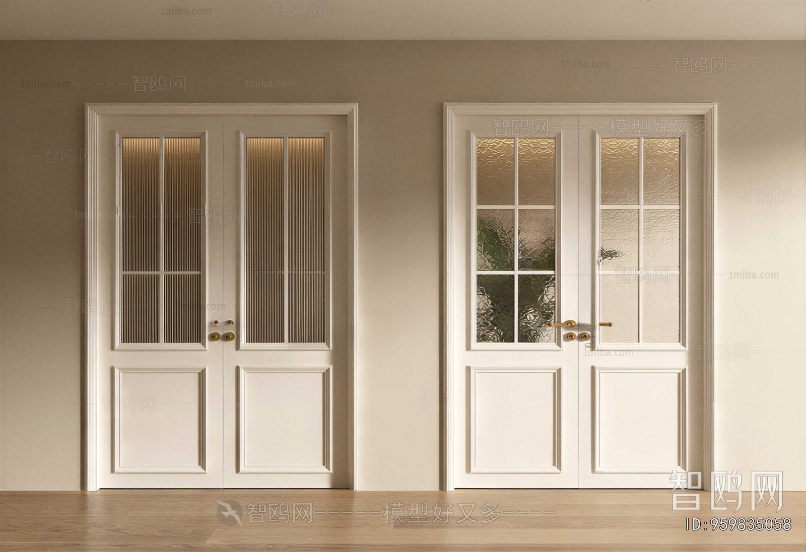 French Style Double Door