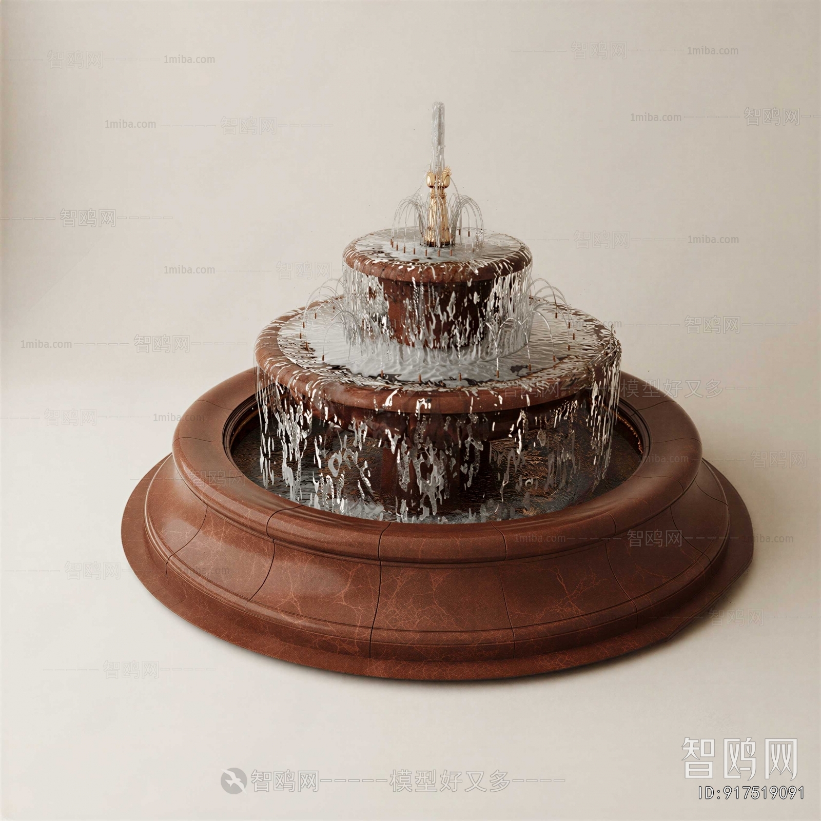 European Style Rockery Waterscape