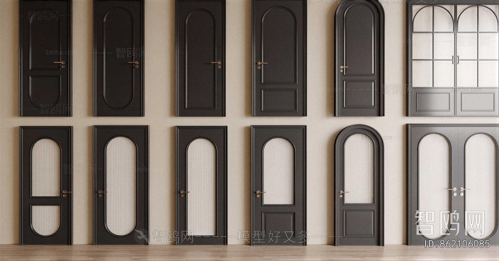 French Style Single Door