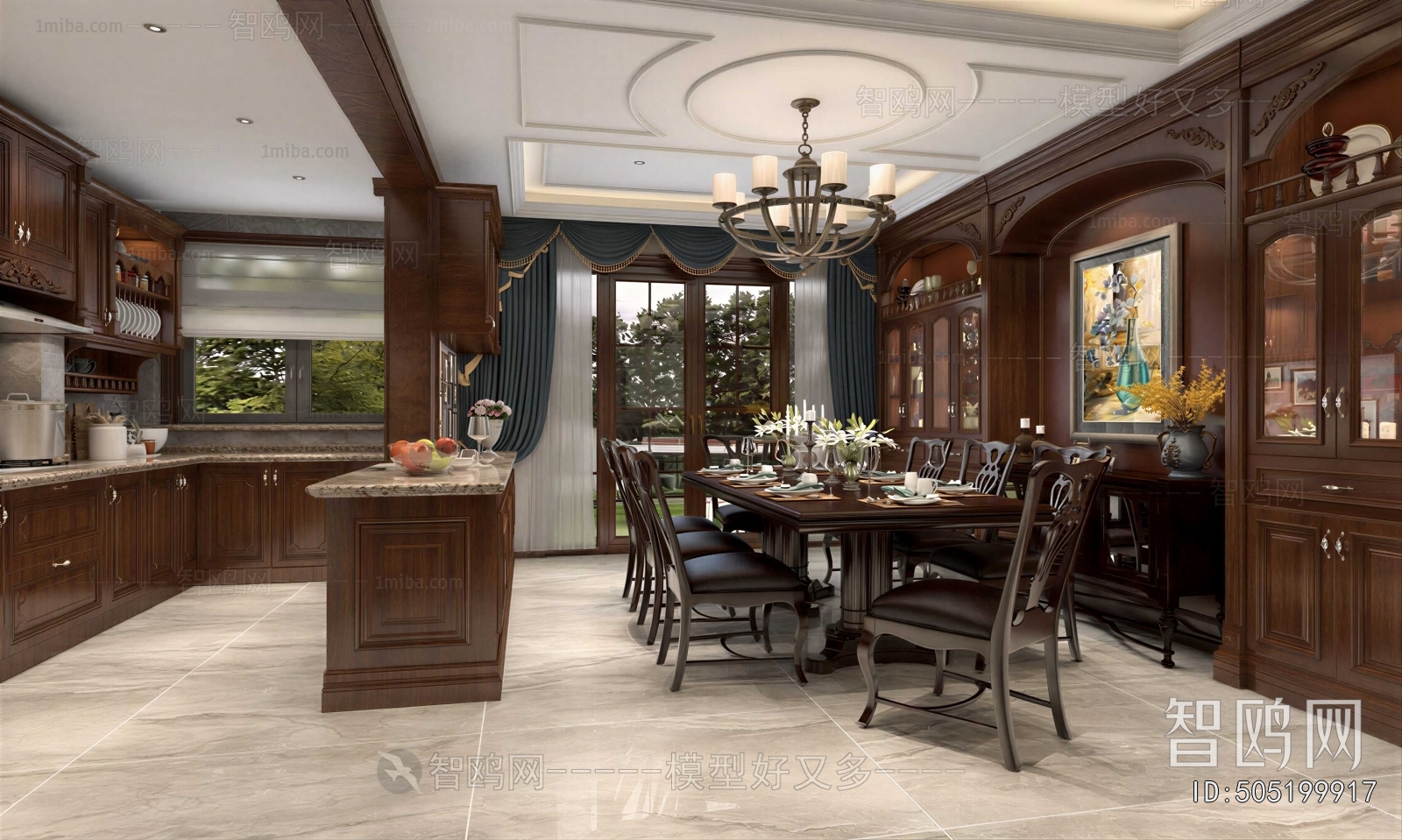 American Style Dining Room