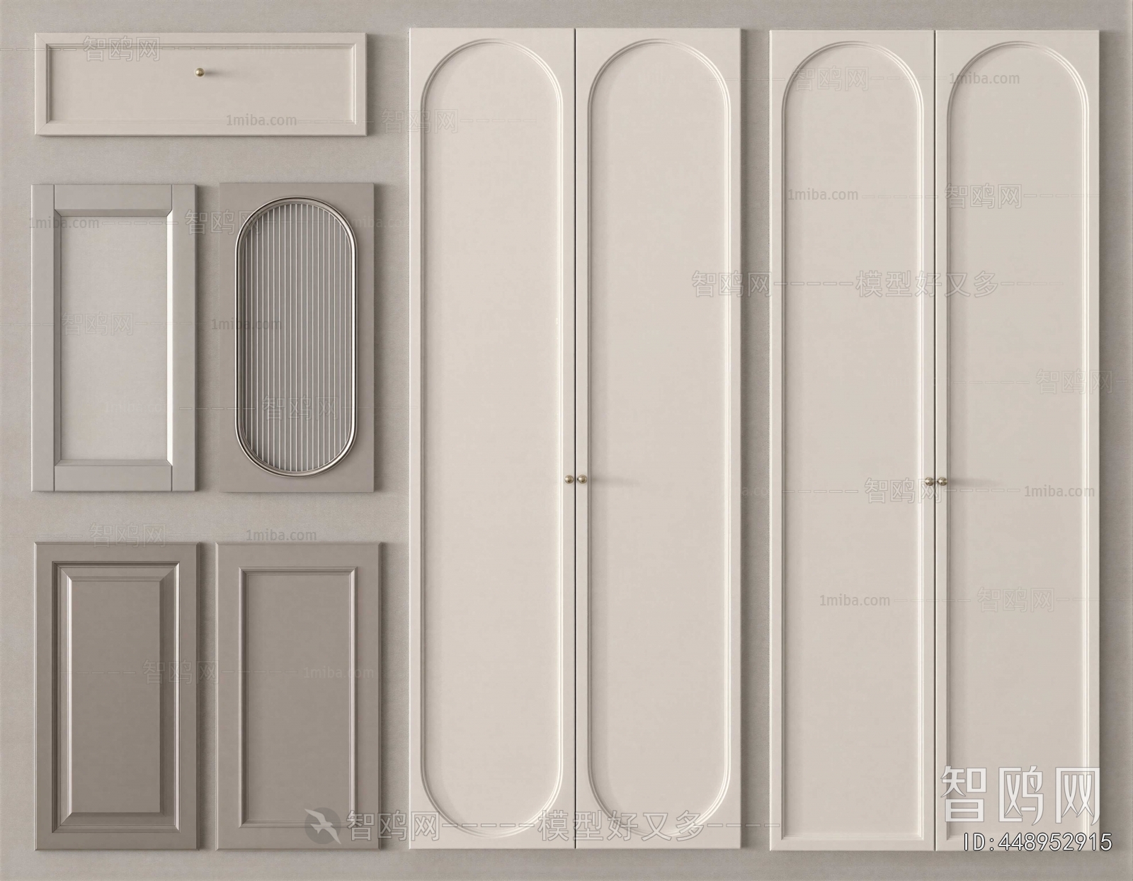 French Style Door Panel