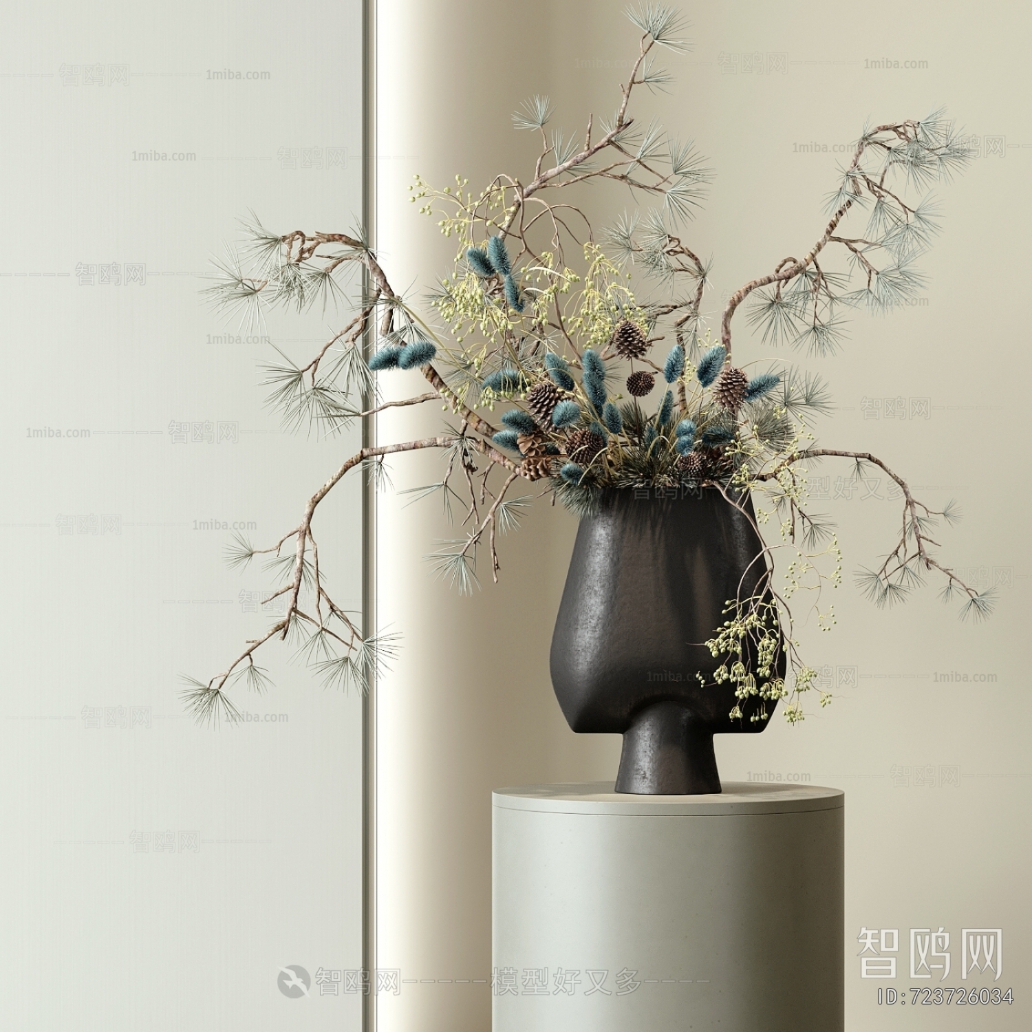 New Chinese Style Flower Arrangement