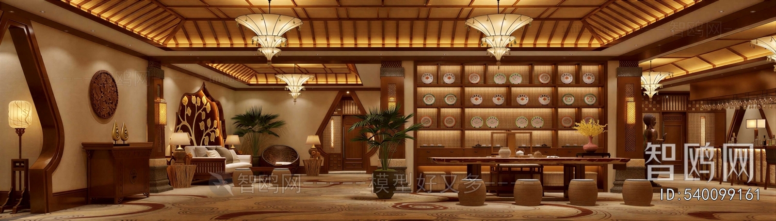 Chinese Style Teahouse Tea House